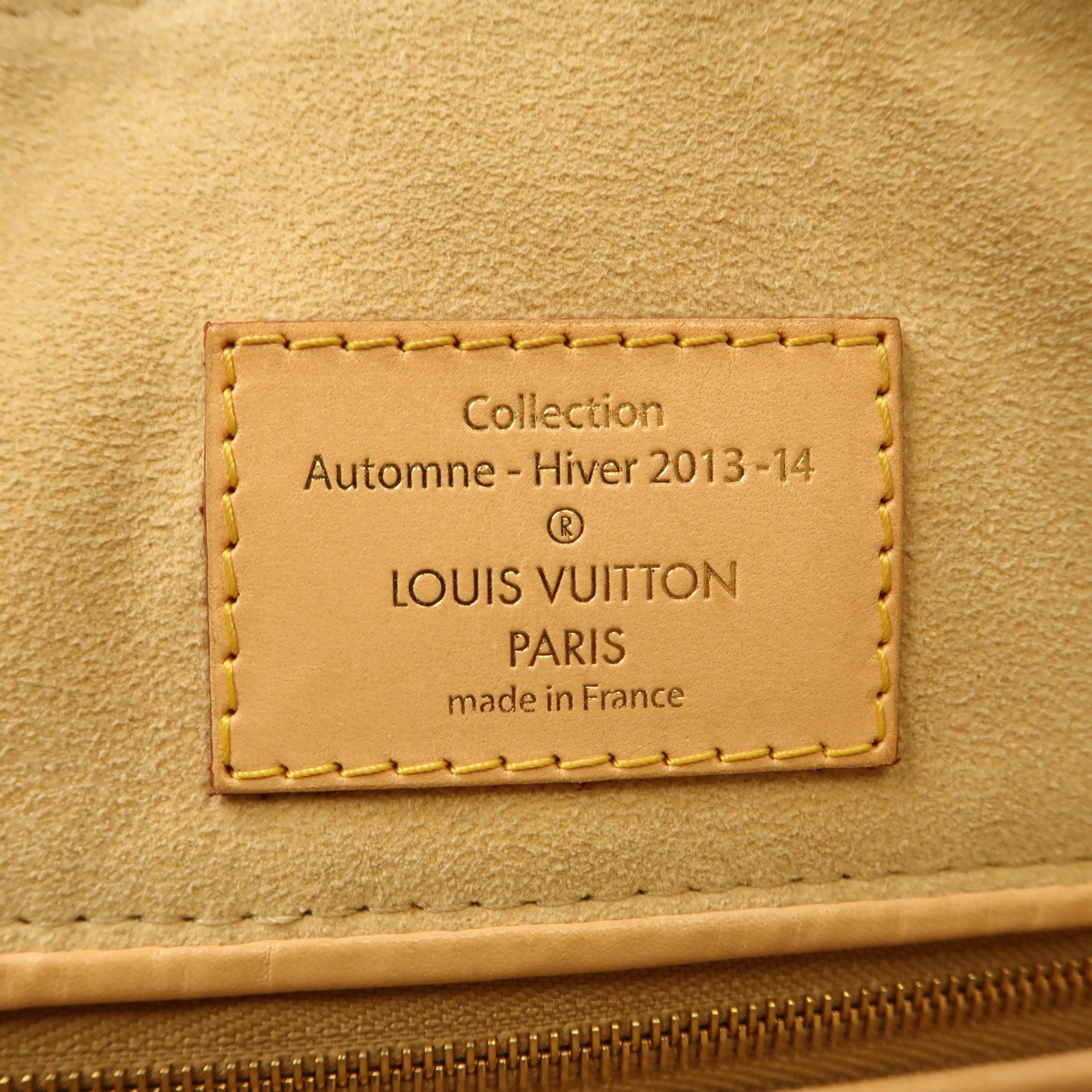 LOUIS VUITTON 【激減優惠】Monogram Lockit Chain金扣手挽袋啡色