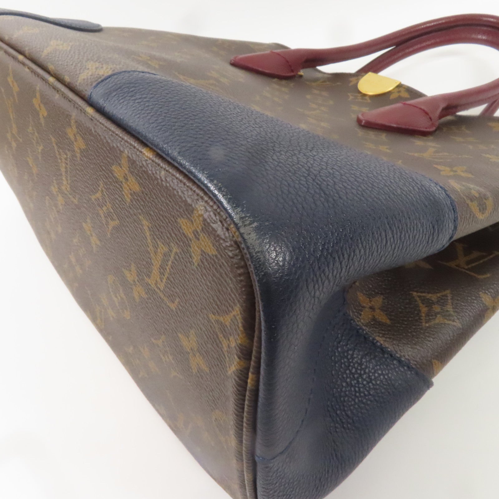LOUIS VUITTON LV GHW Flandrin 2 Way Shoulder Bag Handbag M43169 Monogram Brown
