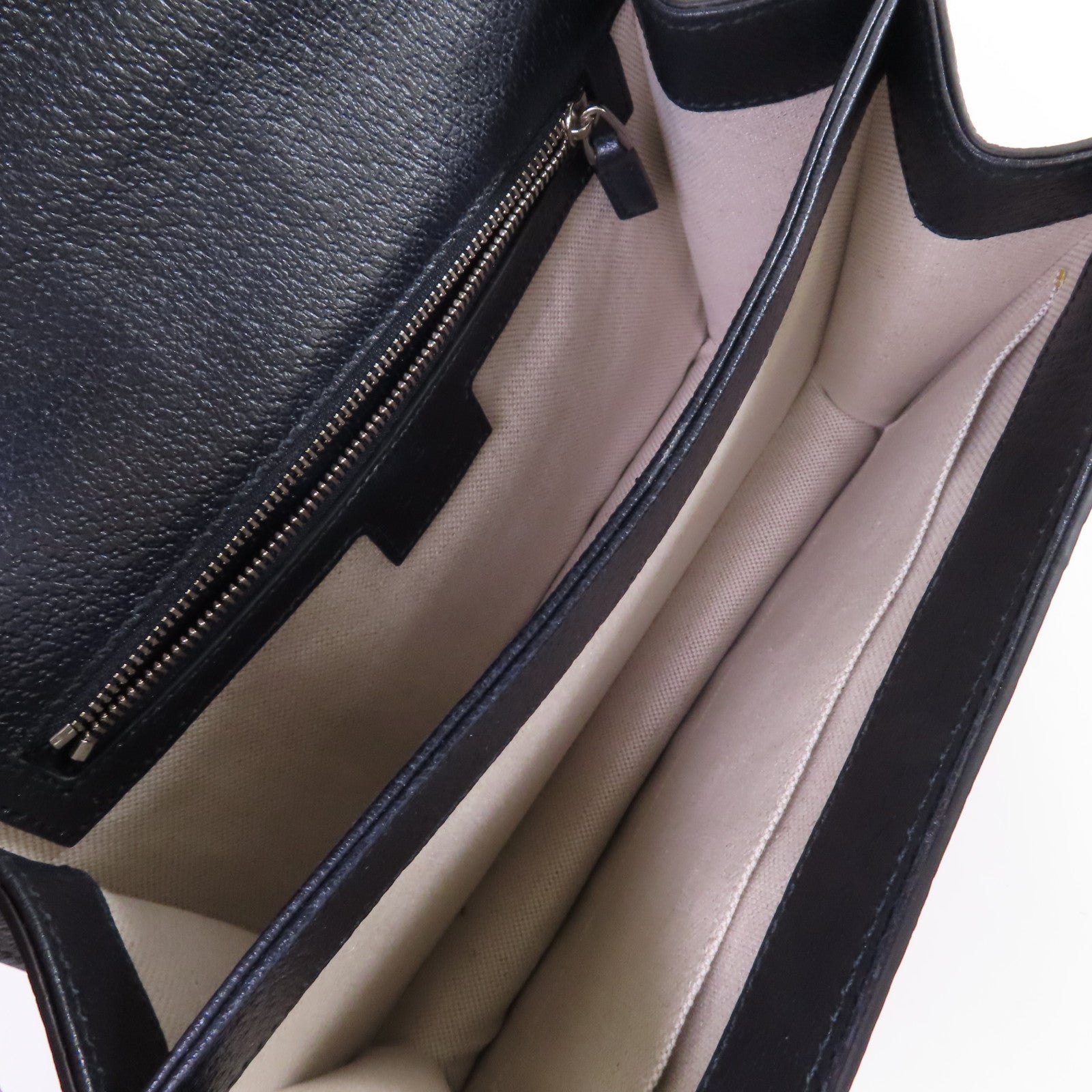 GUCCI 塗層帆布Ophidia GG Small Top Handle Bag銀扣手挽肩背兩用袋米色/藍色