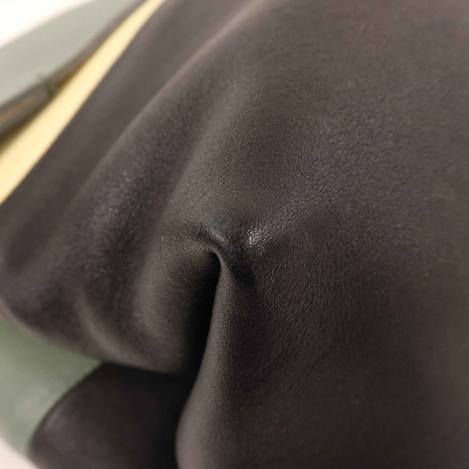 CELINE 牛皮皮革Hand Bag銀扣手挽袋