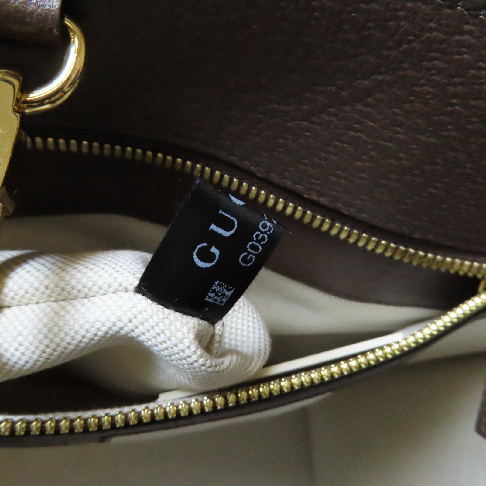 GUCCI 【激減優惠】帆布Jumbo GG Tote Bag金扣手挽肩背兩用袋啡色