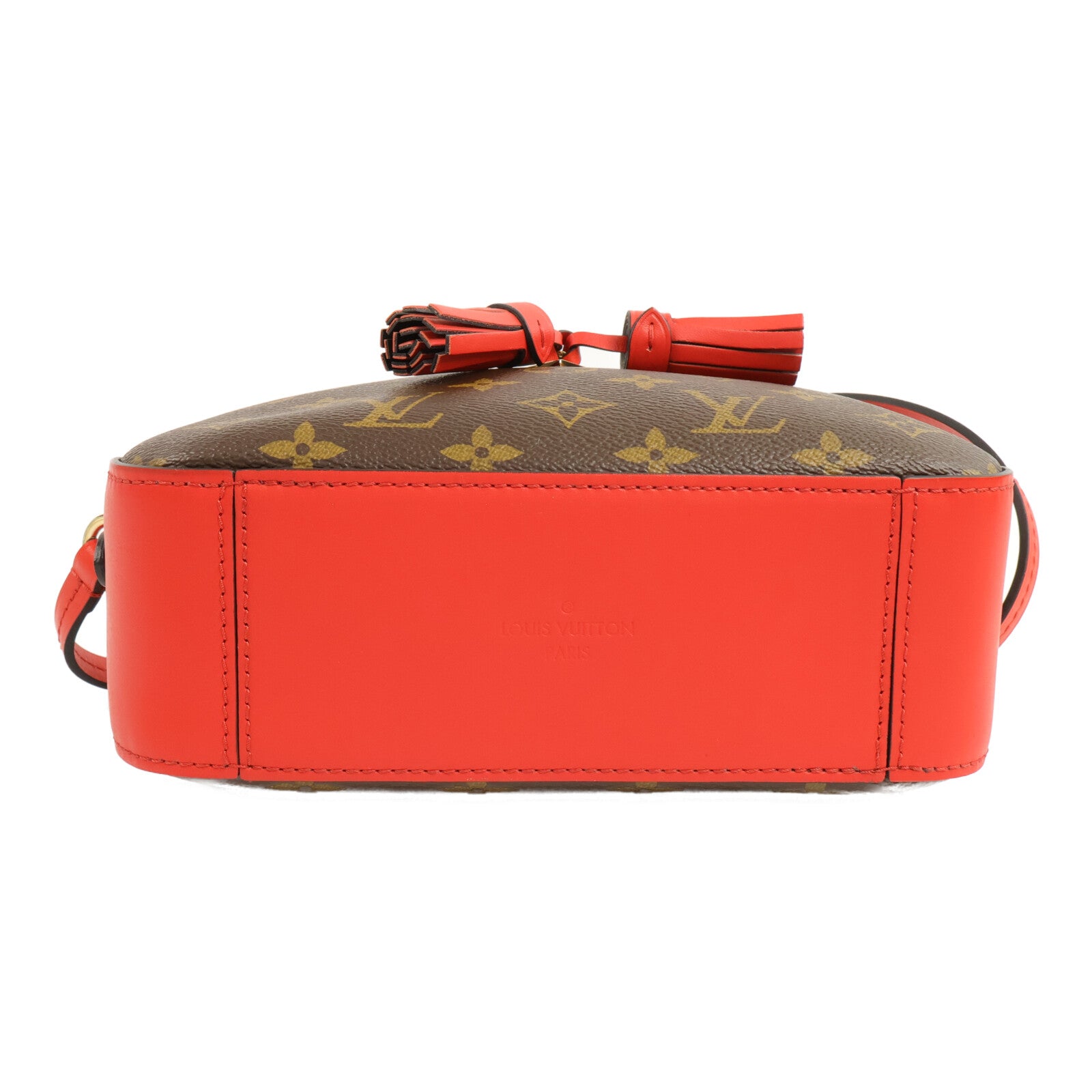 LOUIS VUITTON 塗層帆布Monogram Saintonge手挽肩背兩用袋