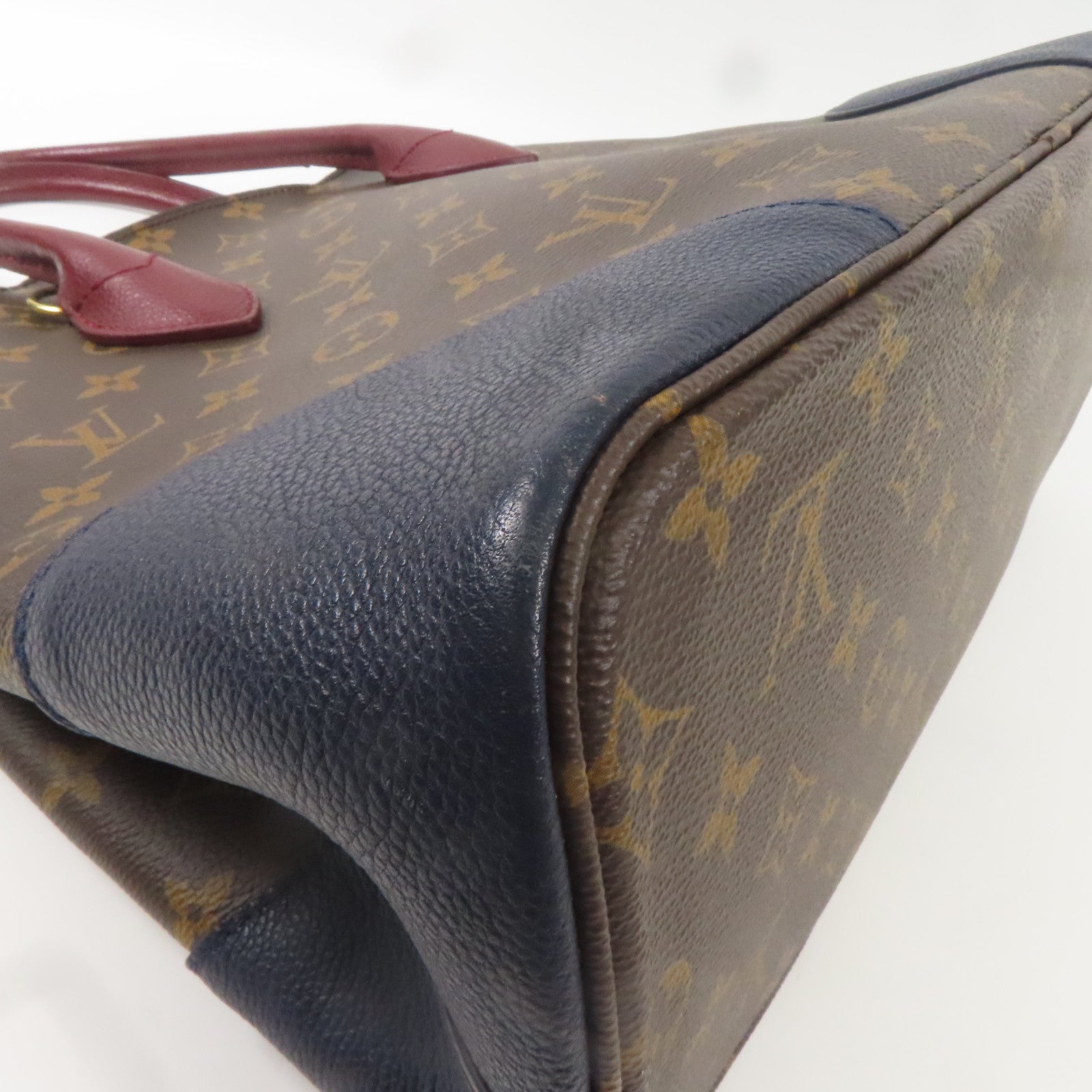 LOUIS VUITTON LV GHW Flandrin 2 Way Shoulder Bag Handbag M43169 Monogram Brown