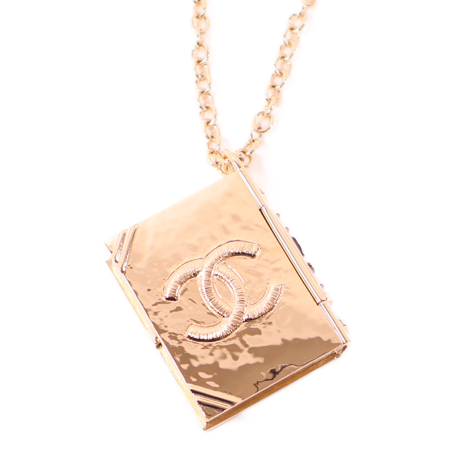 CHANEL 金屬Necklace項鍊金色/黑色