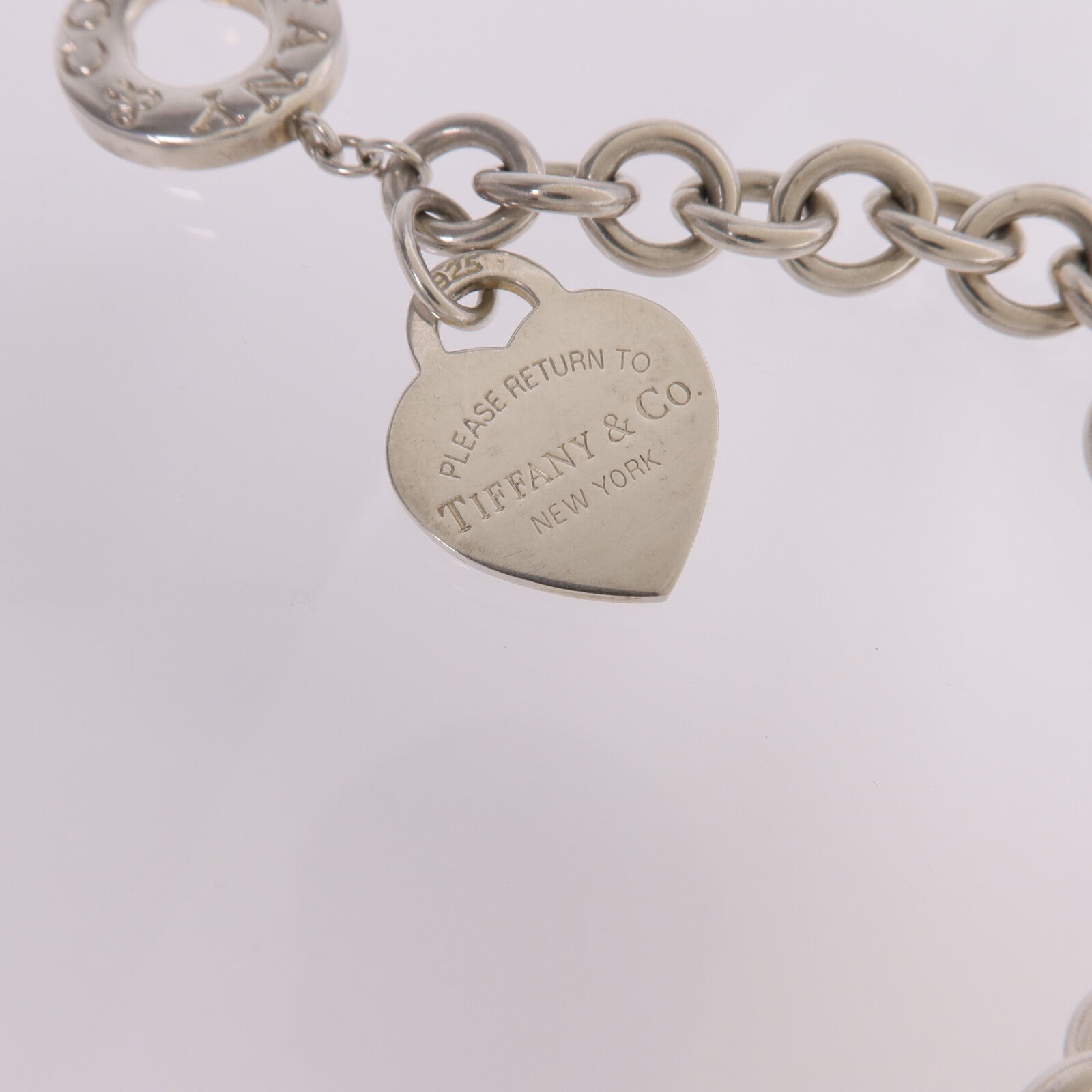 TIFFANY＆CO 925純銀Return to Tiffany Heart Tag Necklace項鍊