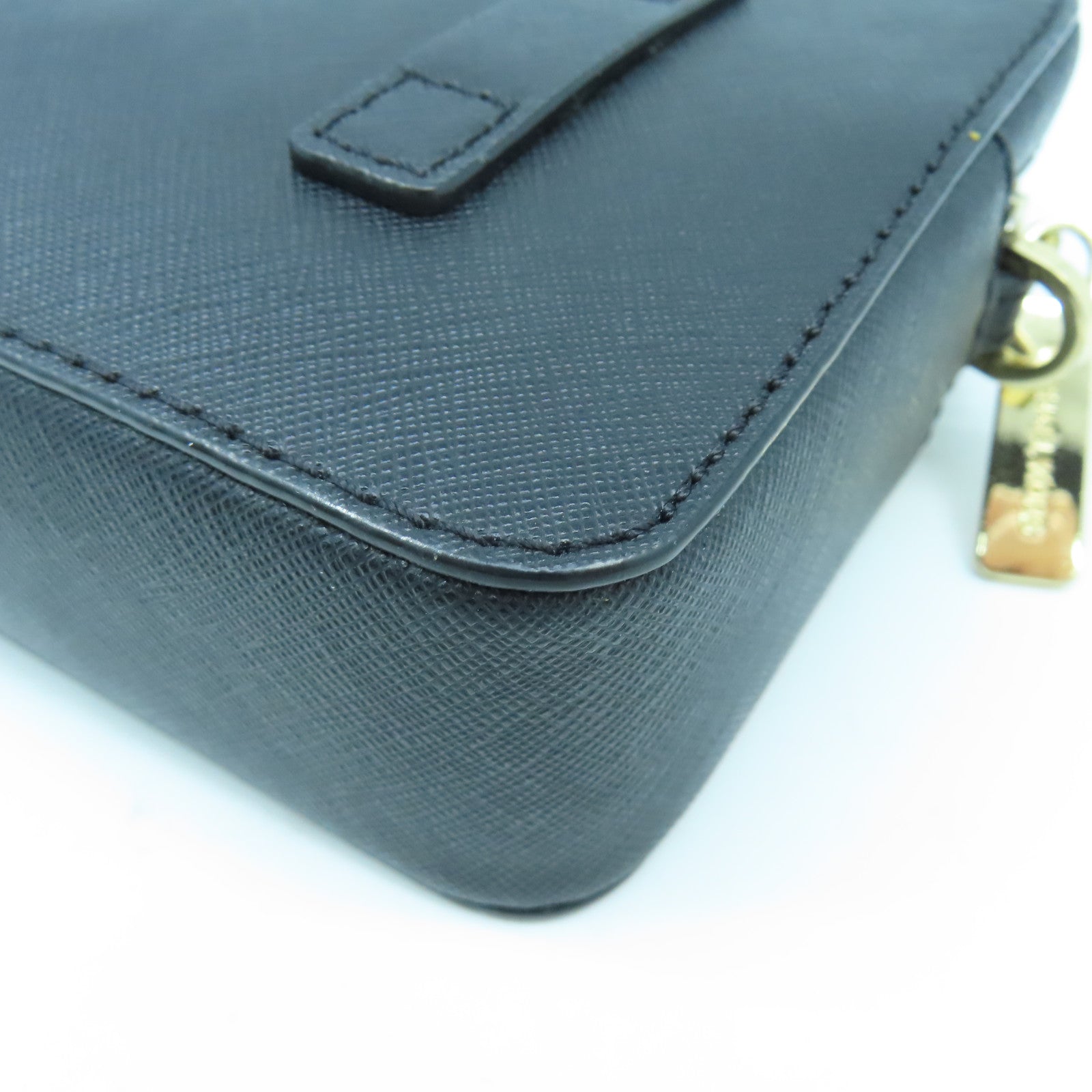 Michael Kors 【激減優惠】牛皮皮革WaistBagShoulderBag金扣腰包/肩背袋黑色