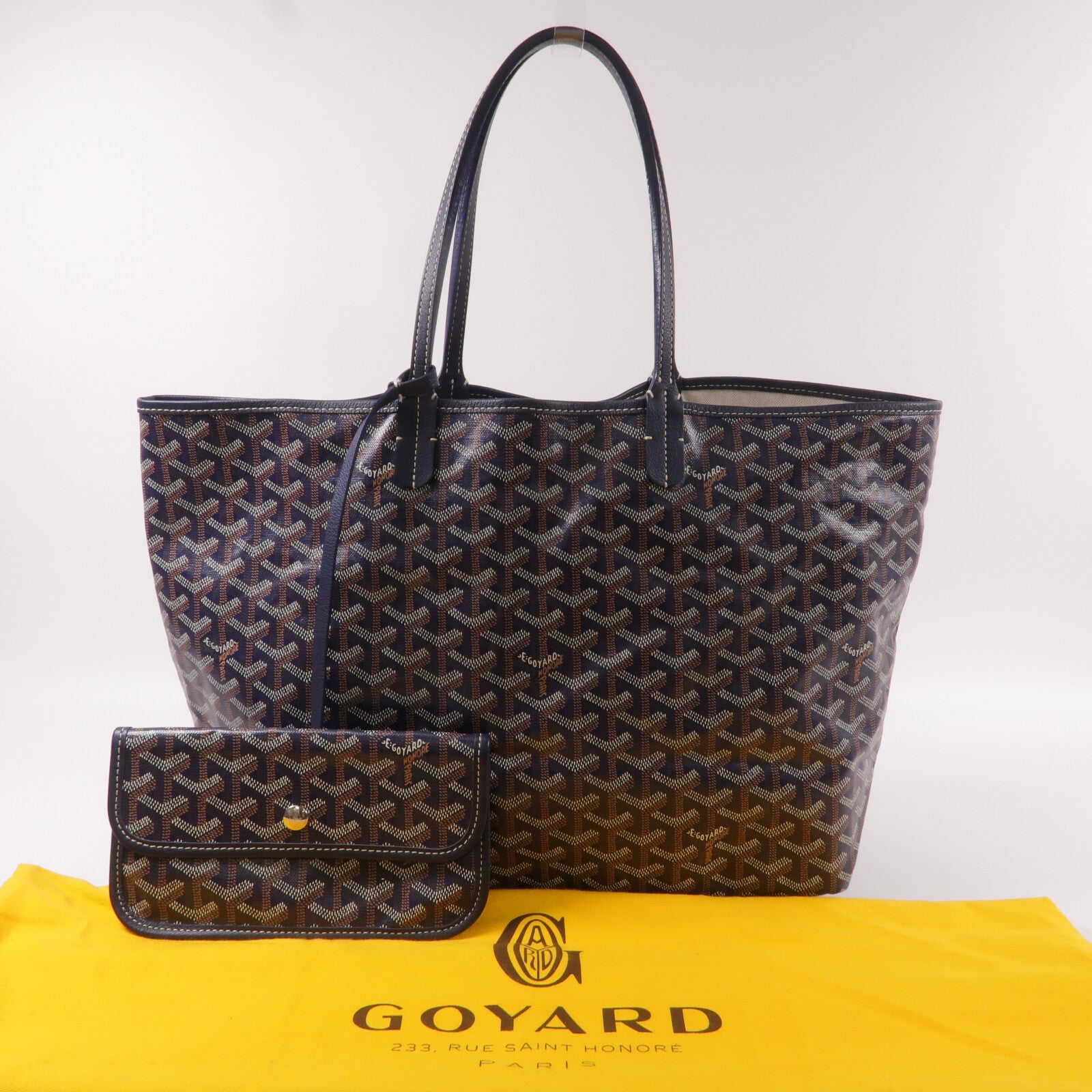 GOYARD 塗層帆布Saint Louis PM手挽袋