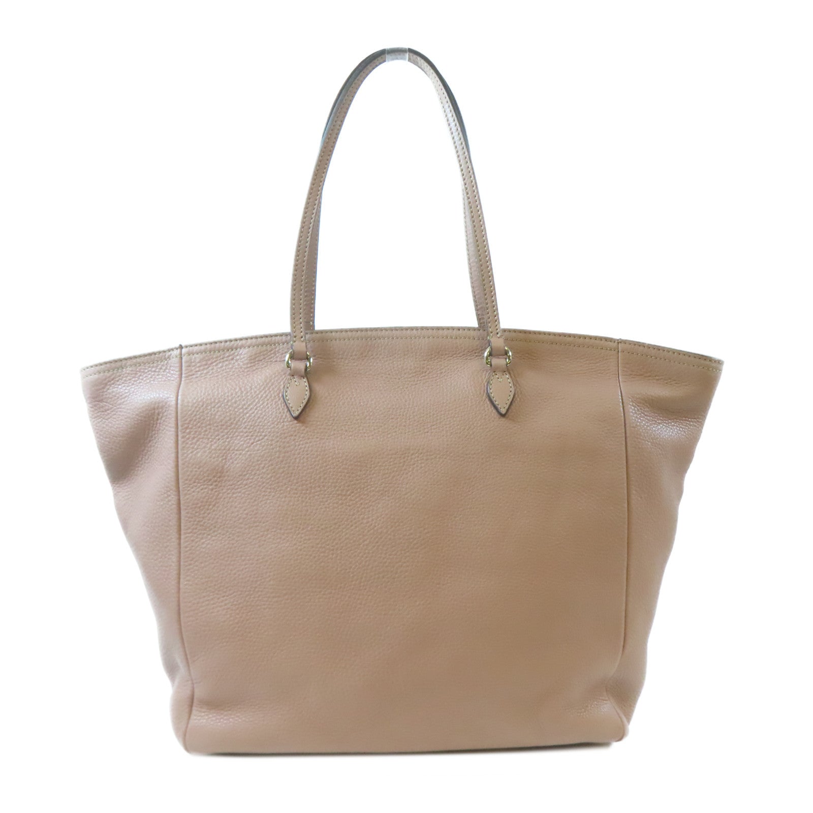 GUCCI 牛皮皮革Interlocking G Tote Bag金扣肩背袋粉紅色
