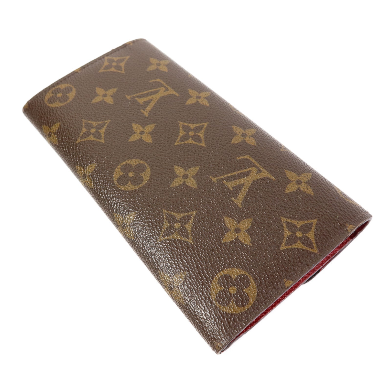 LOUIS VUITTON Monogram Emilie金扣長錢包