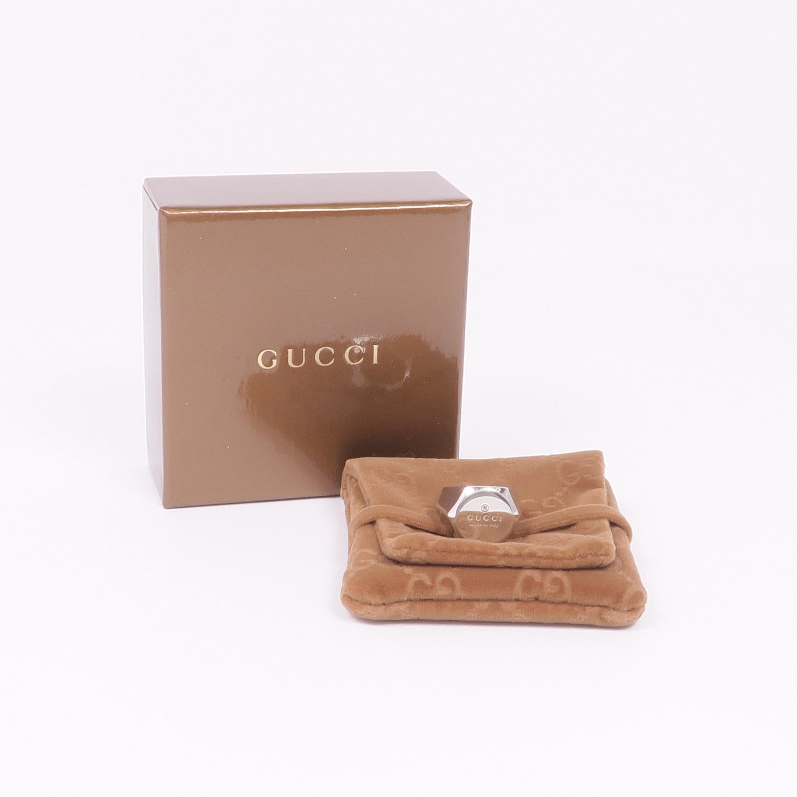GUCCI 925純銀Ring戒指US#6.25