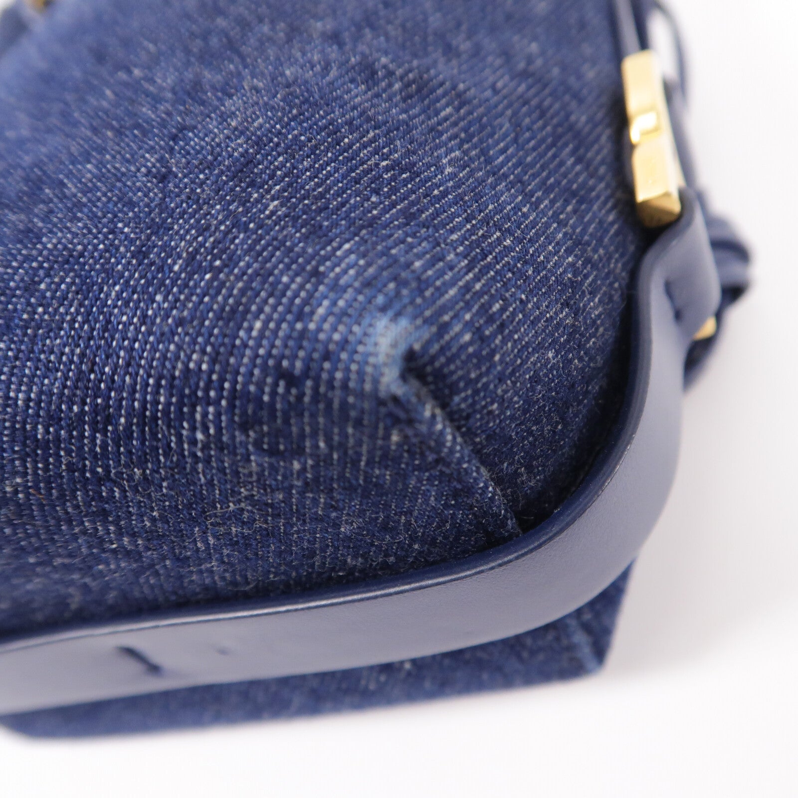 Chloe 牛仔布Marcie鏈帶肩背袋