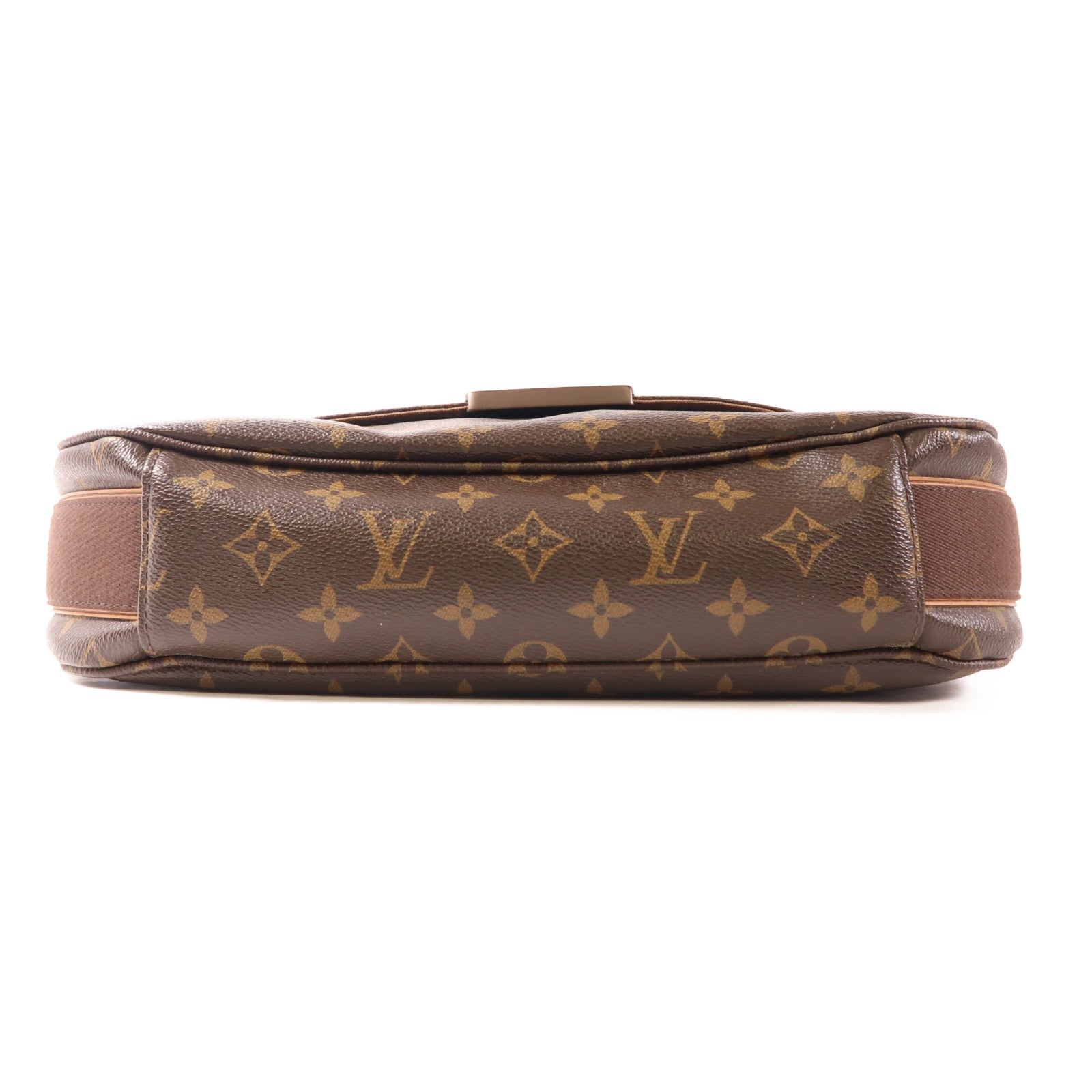LOUIS VUITTON Monogram Beaubourg MM金扣斜挎包/肩背袋