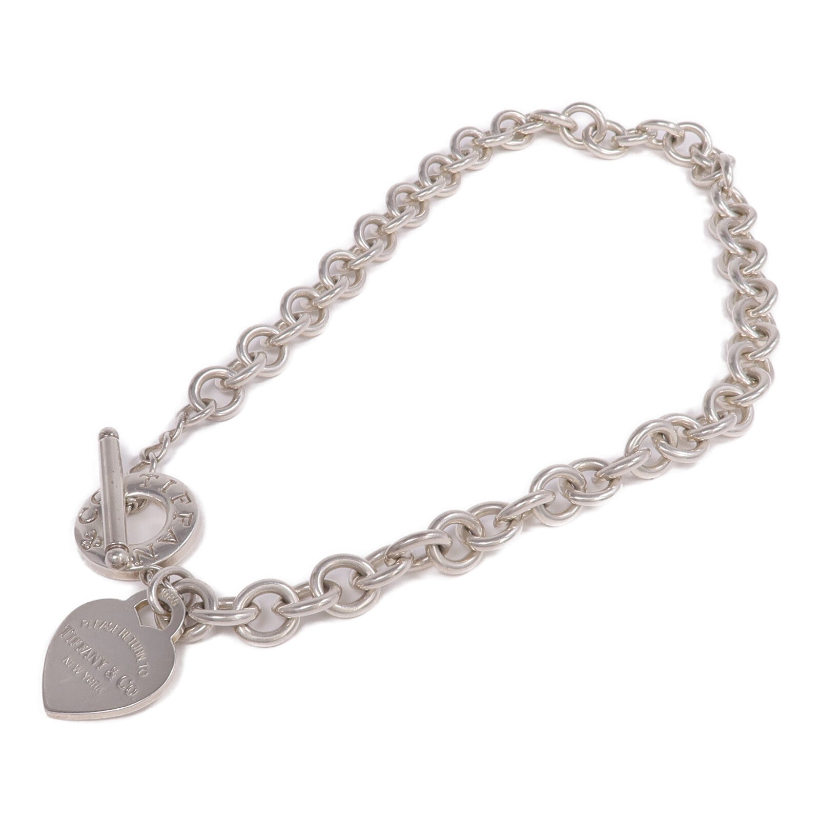 TIFFANY＆CO 925純銀Return to Tiffany Heart Tag Necklace項鍊
