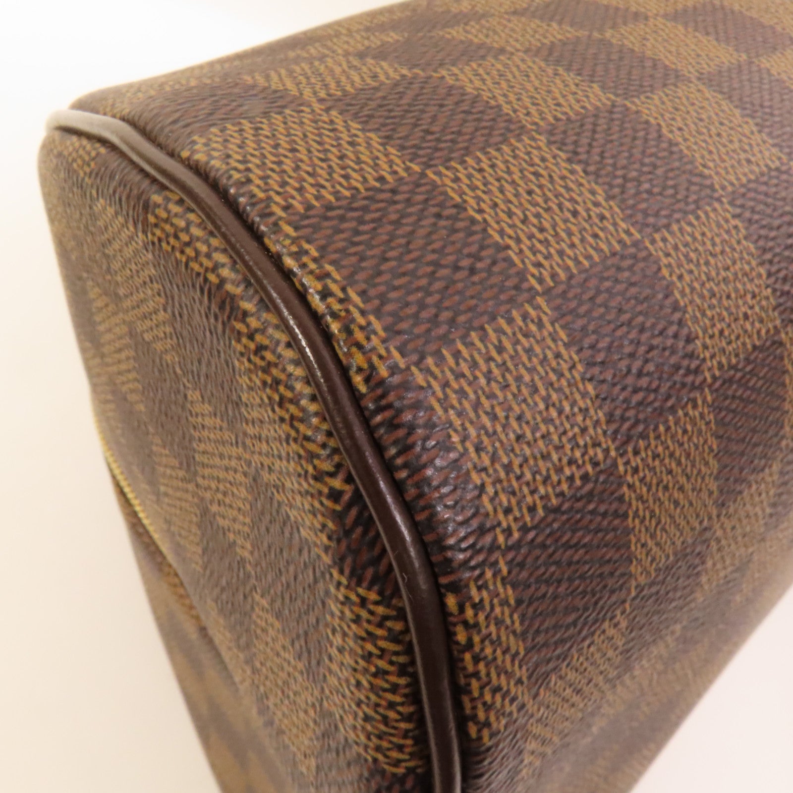 LOUIS VUITTON Damier Ribera MM金扣手挽袋