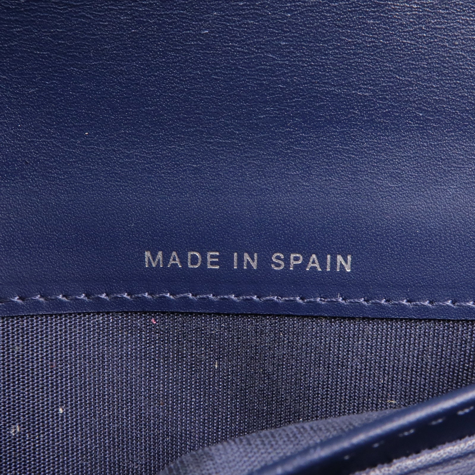 CHANEL 牛皮皮革Long Wallet銀扣長錢包