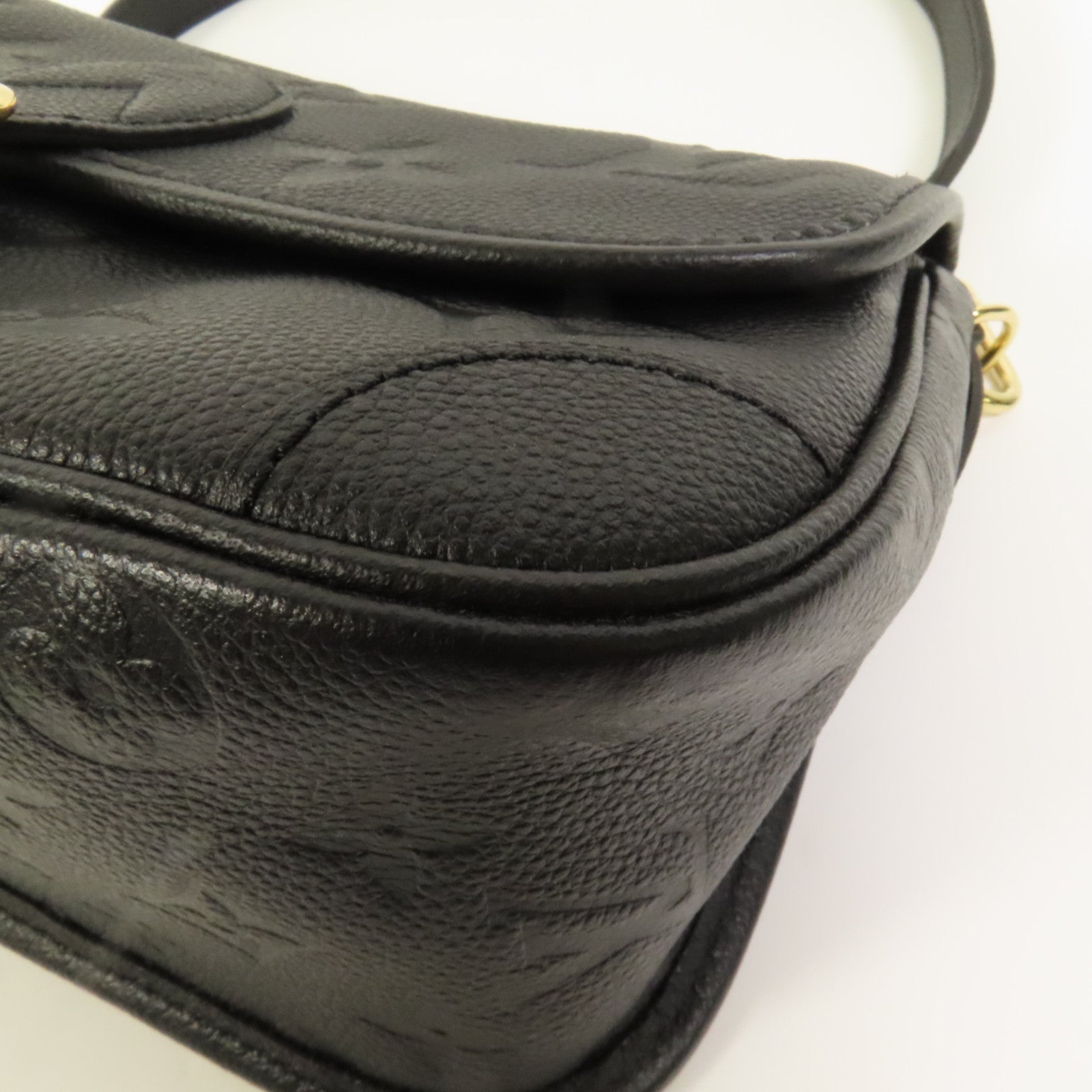 LOUIS VUITTON Monogram Empreinte Diane金扣肩背袋