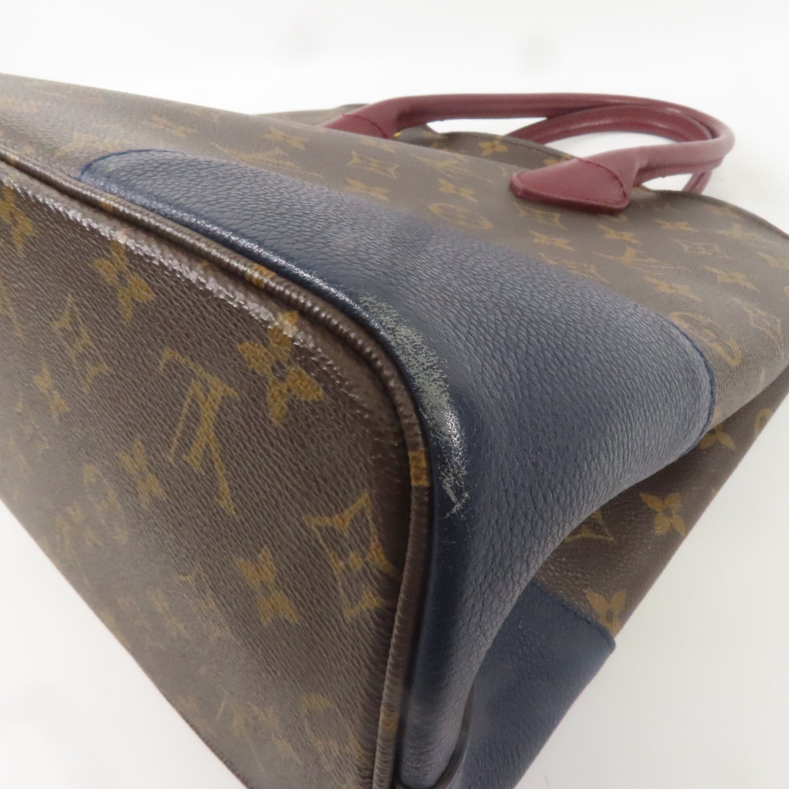 LOUIS VUITTON LV GHW Flandrin 2 Way Shoulder Bag Handbag M43169 Monogram Brown
