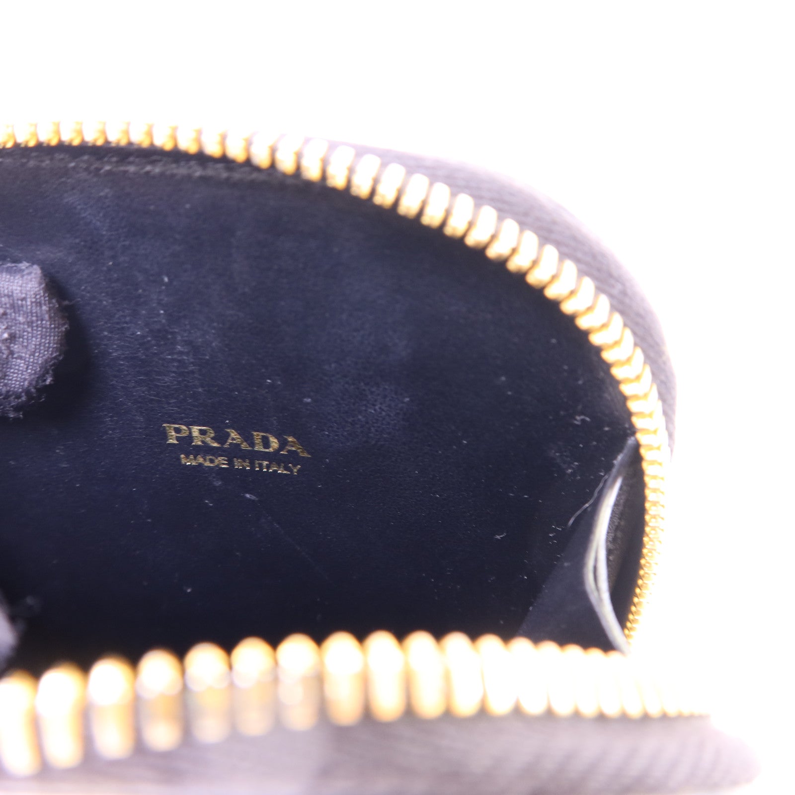 PRADA 牛皮皮革Saffiano Phone Case金扣手挽袋