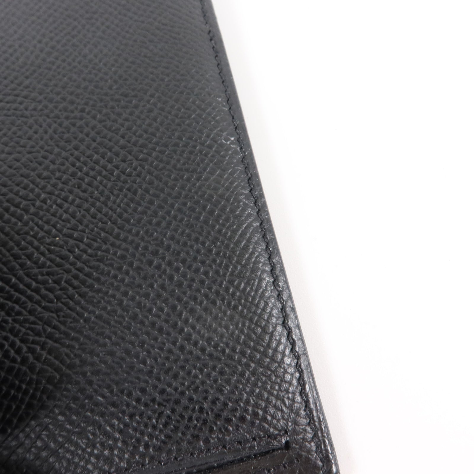 HERMES Epsom皮革Clic 12 Wallet金扣錢包Noir
