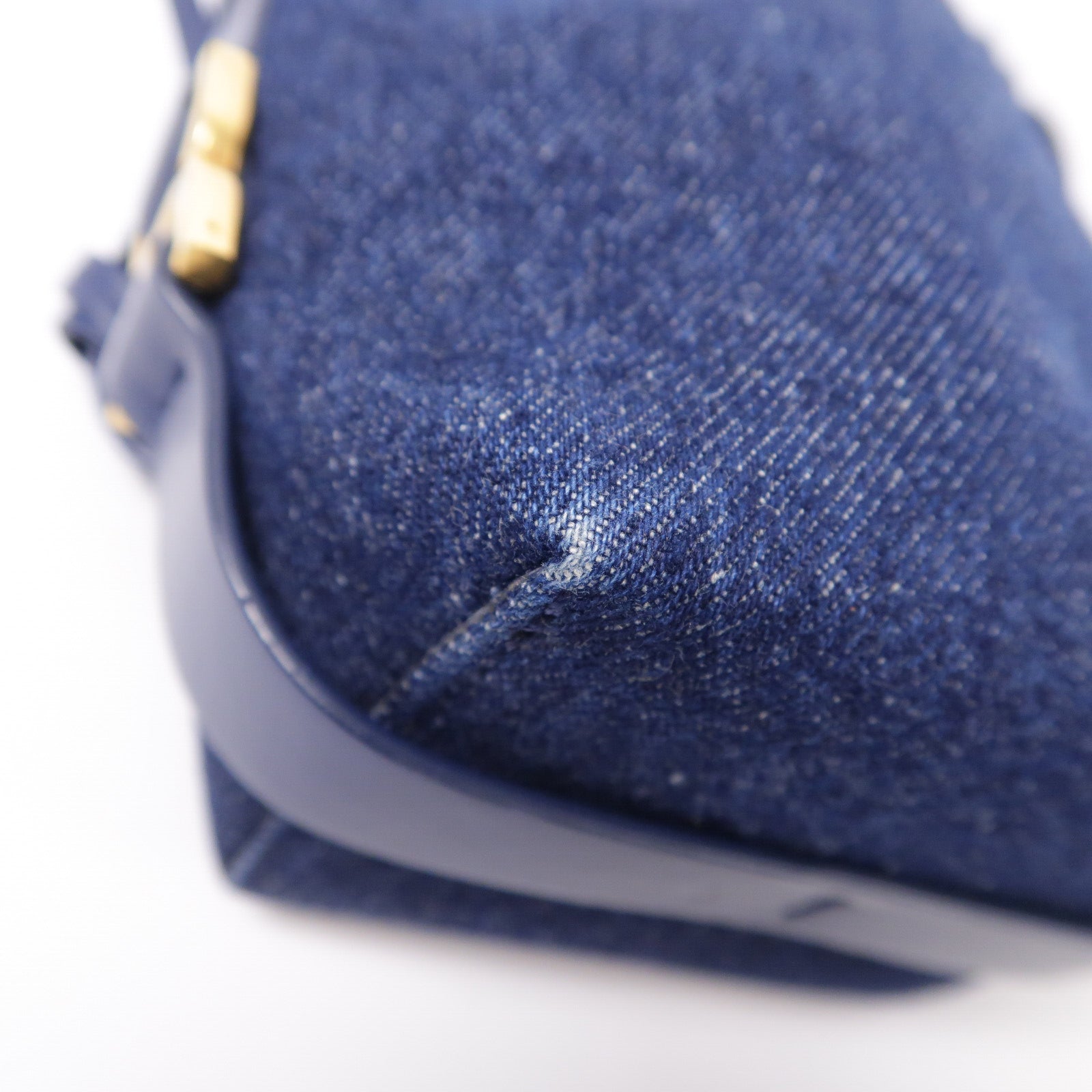 Chloe 牛仔布Marcie鏈帶肩背袋