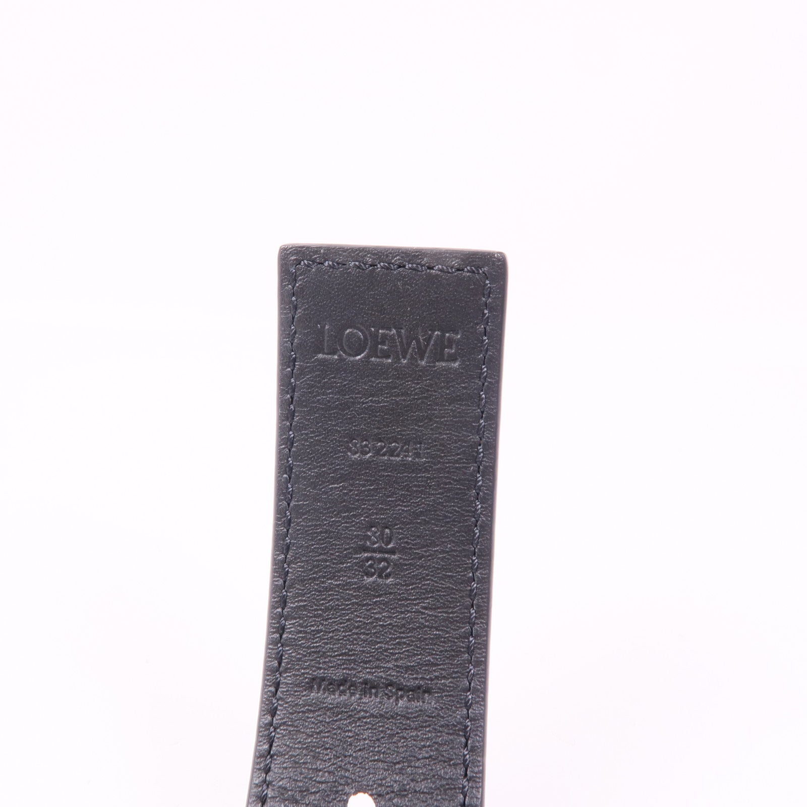 LOEWE 皮革Belt金扣皮帶
