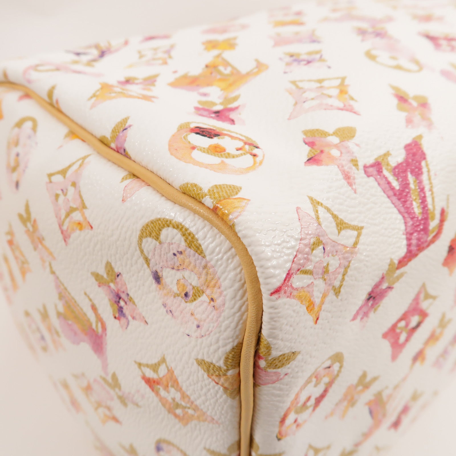 LOUIS VUITTON Watercolor Monogram Aquarelle Speedy 35手挽袋