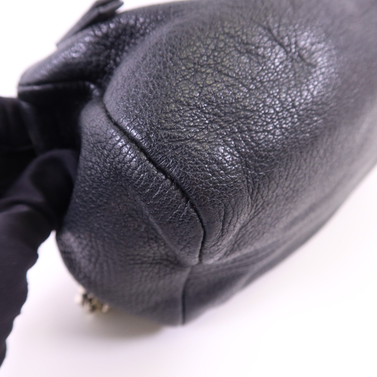 GIVENCHY 牛皮皮革Pandora Mini銀扣鏈帶肩背袋