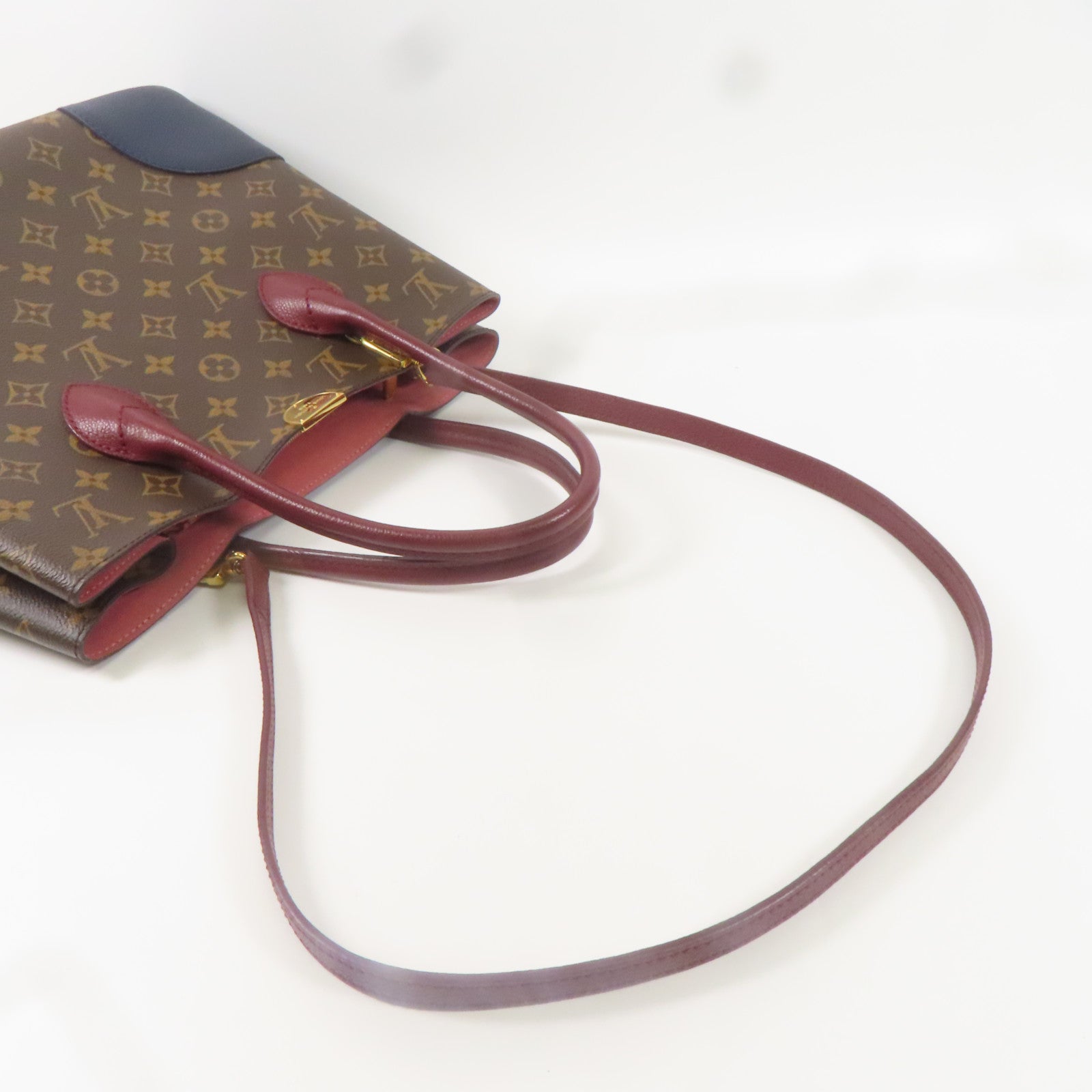 LOUIS VUITTON LV GHW Flandrin 2 Way Shoulder Bag Handbag M43169 Monogram Brown