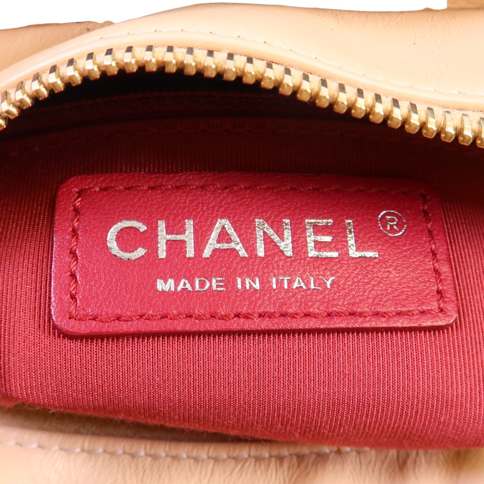 CHANEL 牛皮皮革Gabrielle Small金扣鏈帶肩背袋