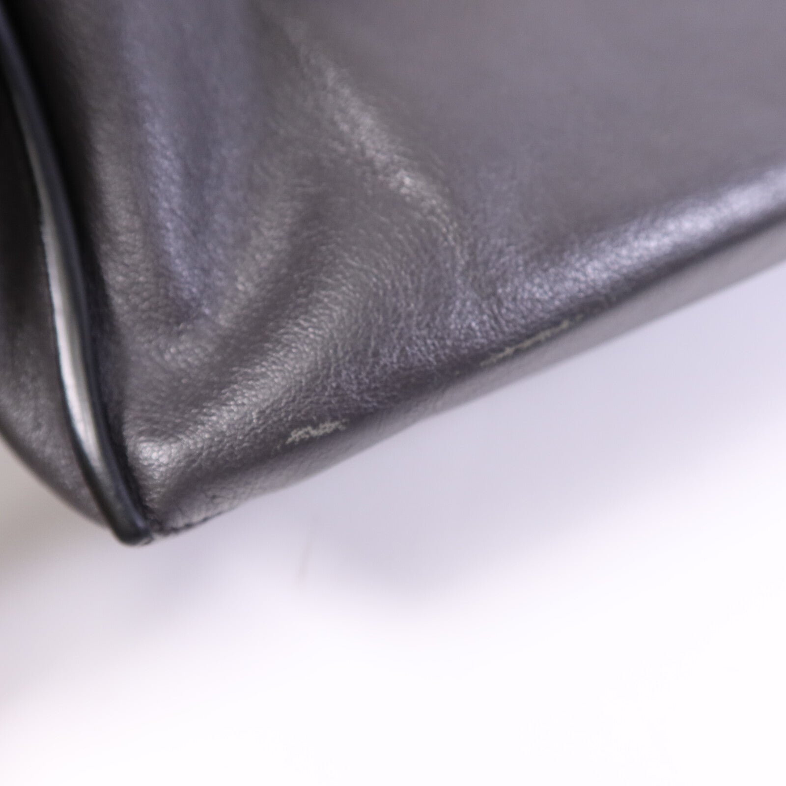 BALENCIAGA 牛皮皮革Shoulder Bag銀扣手挽肩背兩用袋