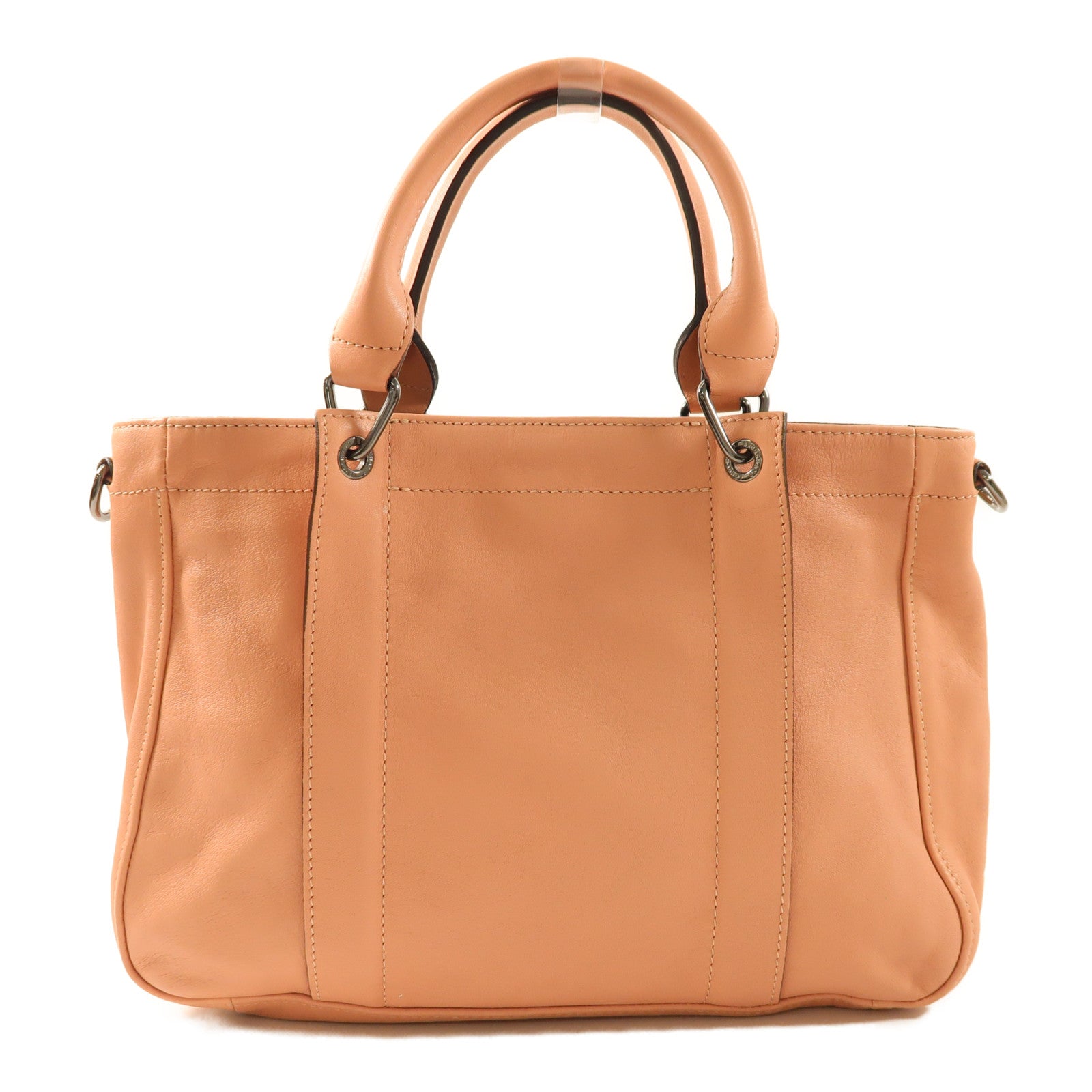 Longchamp 牛皮皮革2 Way Shoulder手挽肩背兩用袋