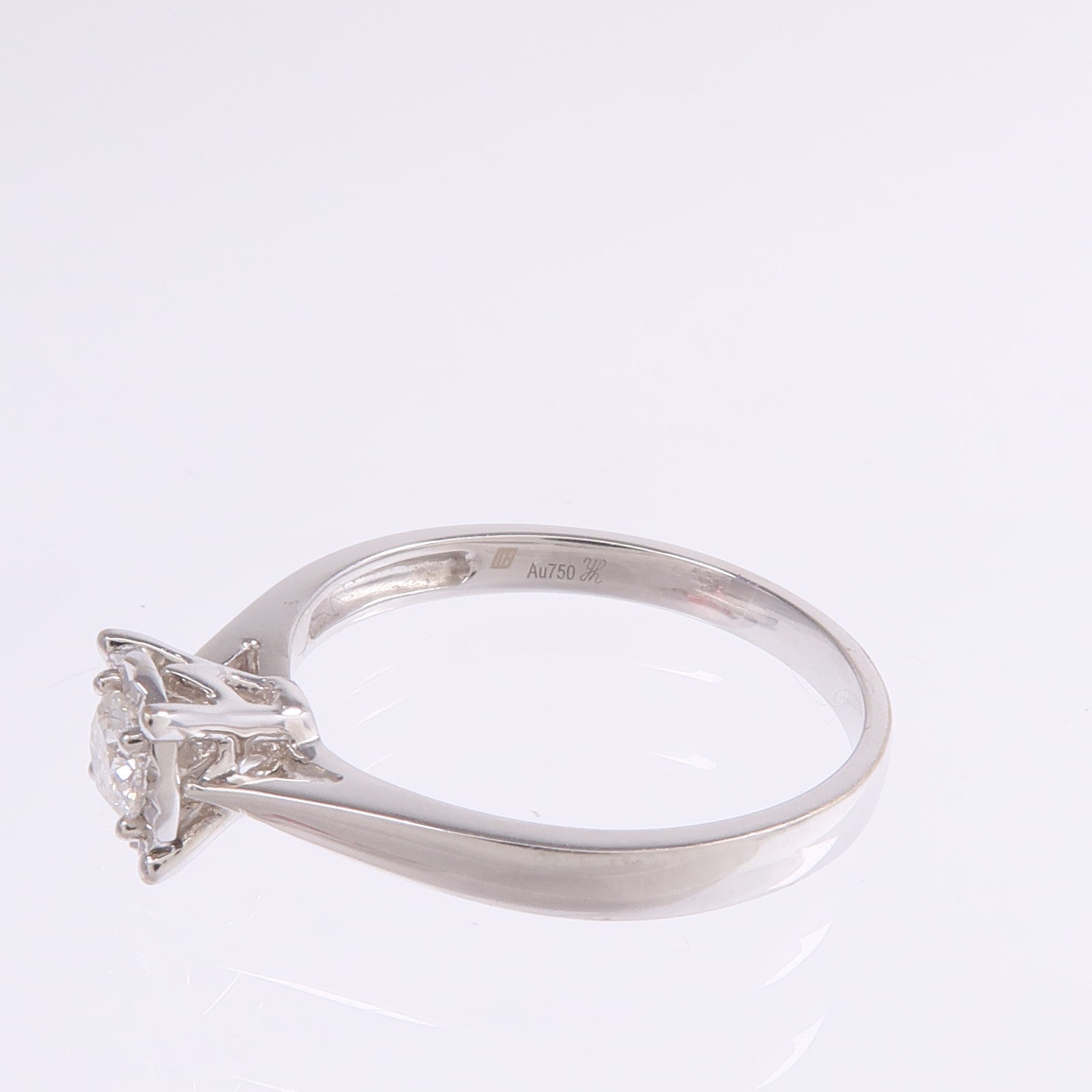 JEWELRY 18K白金Diamond Ring鑽石戒指US#6