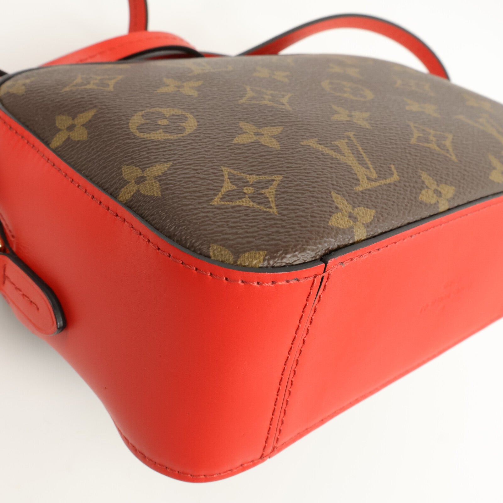 LOUIS VUITTON 塗層帆布Monogram Saintonge手挽肩背兩用袋