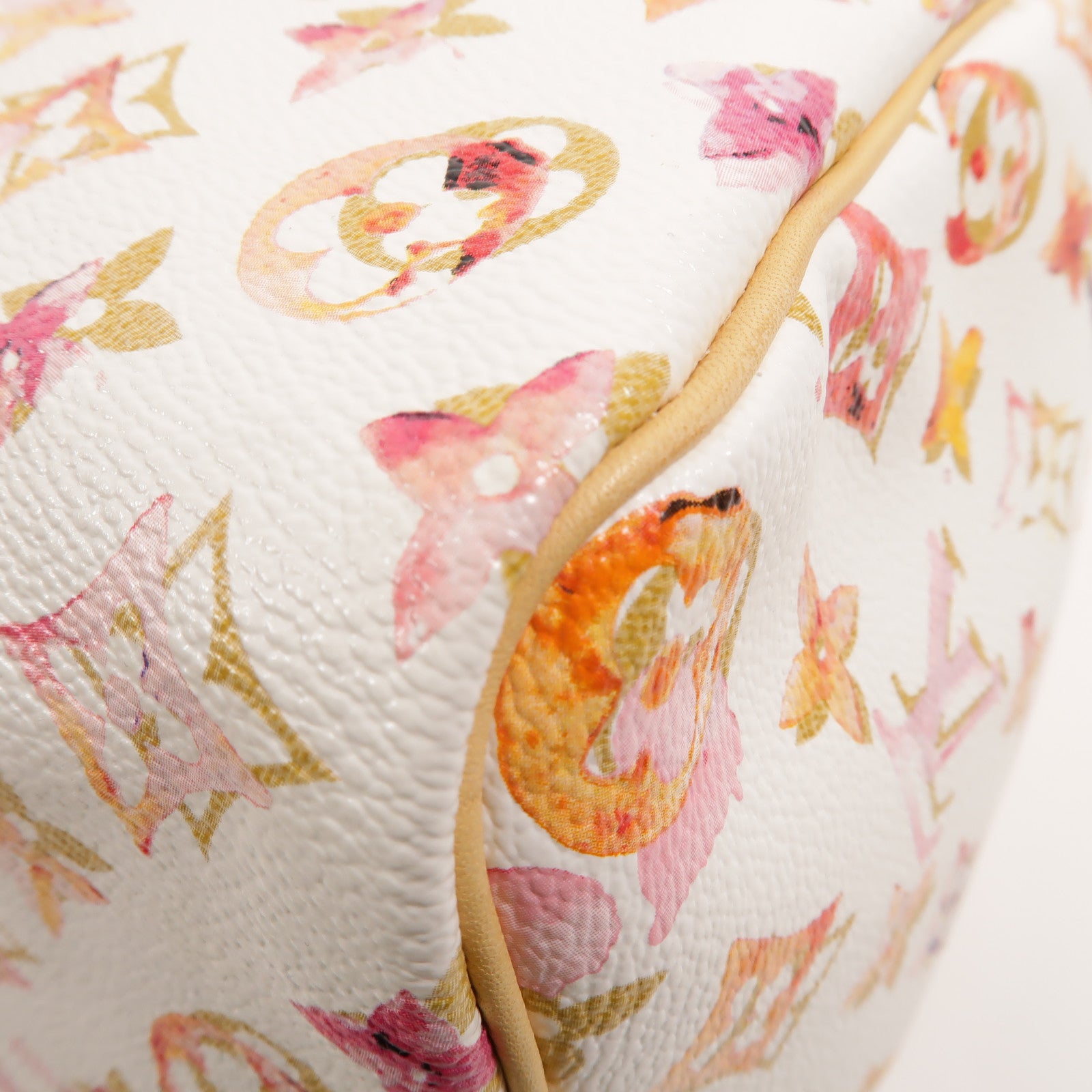 LOUIS VUITTON Watercolor Monogram Aquarelle Speedy 35手挽袋