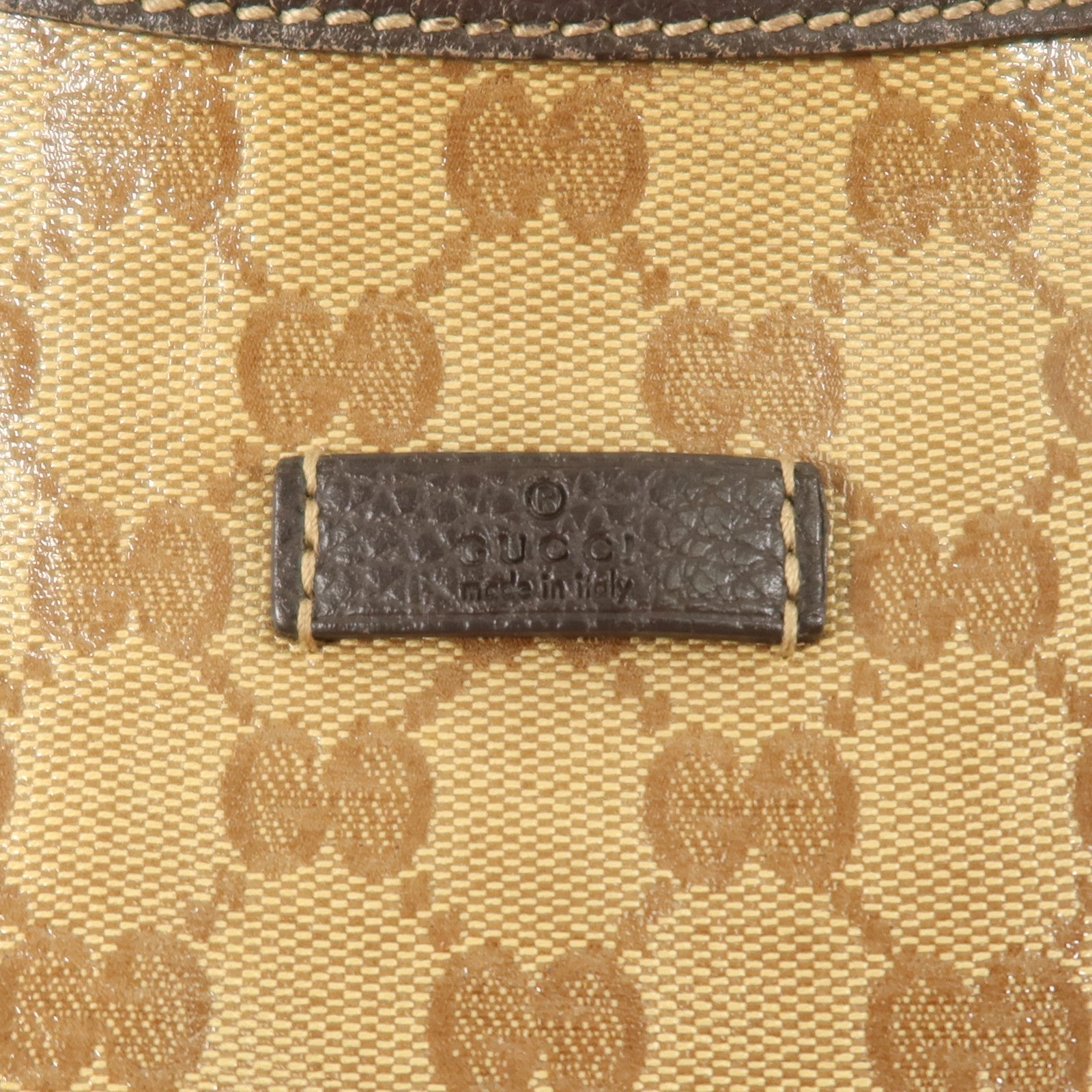 GUCCI 塗層帆布Shoulder Bag肩背袋