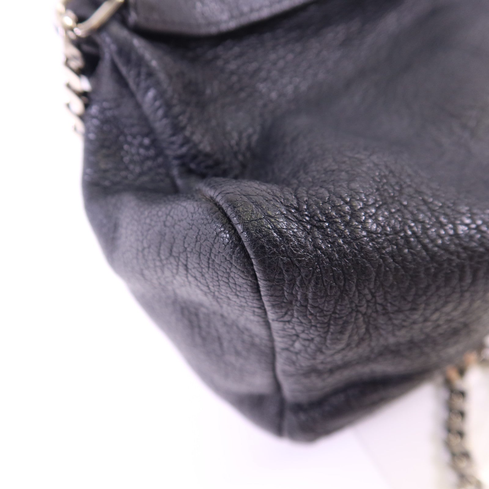 GIVENCHY 牛皮皮革Pandora Mini銀扣鏈帶肩背袋