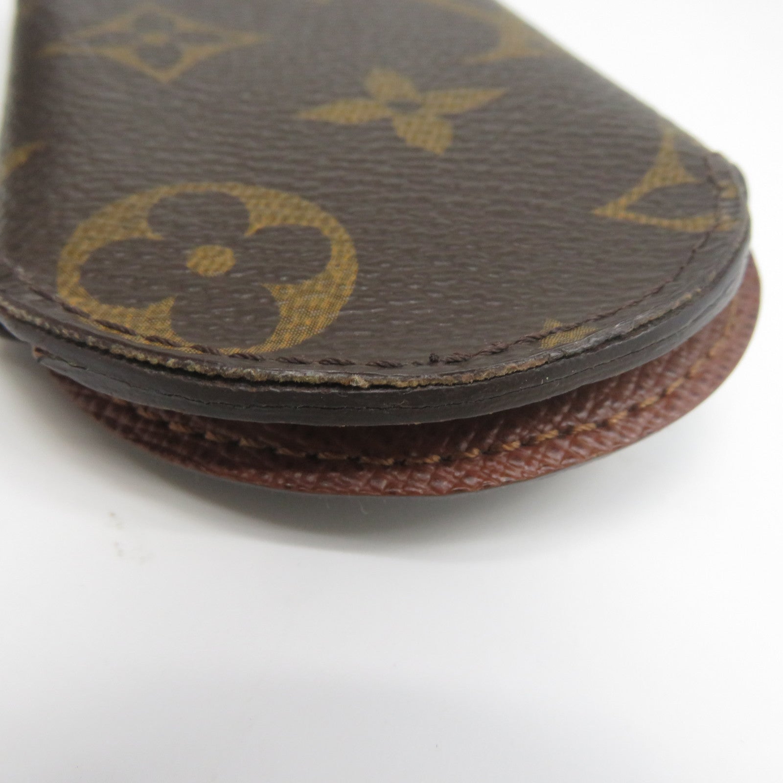 LOUIS VUITTON Monogram Key Holder金扣鎖匙扣啡色