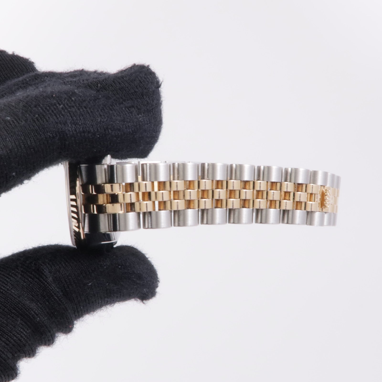 ROLEX Datejust不鏽鋼/18K玫瑰金/鑽石手錶自動機芯