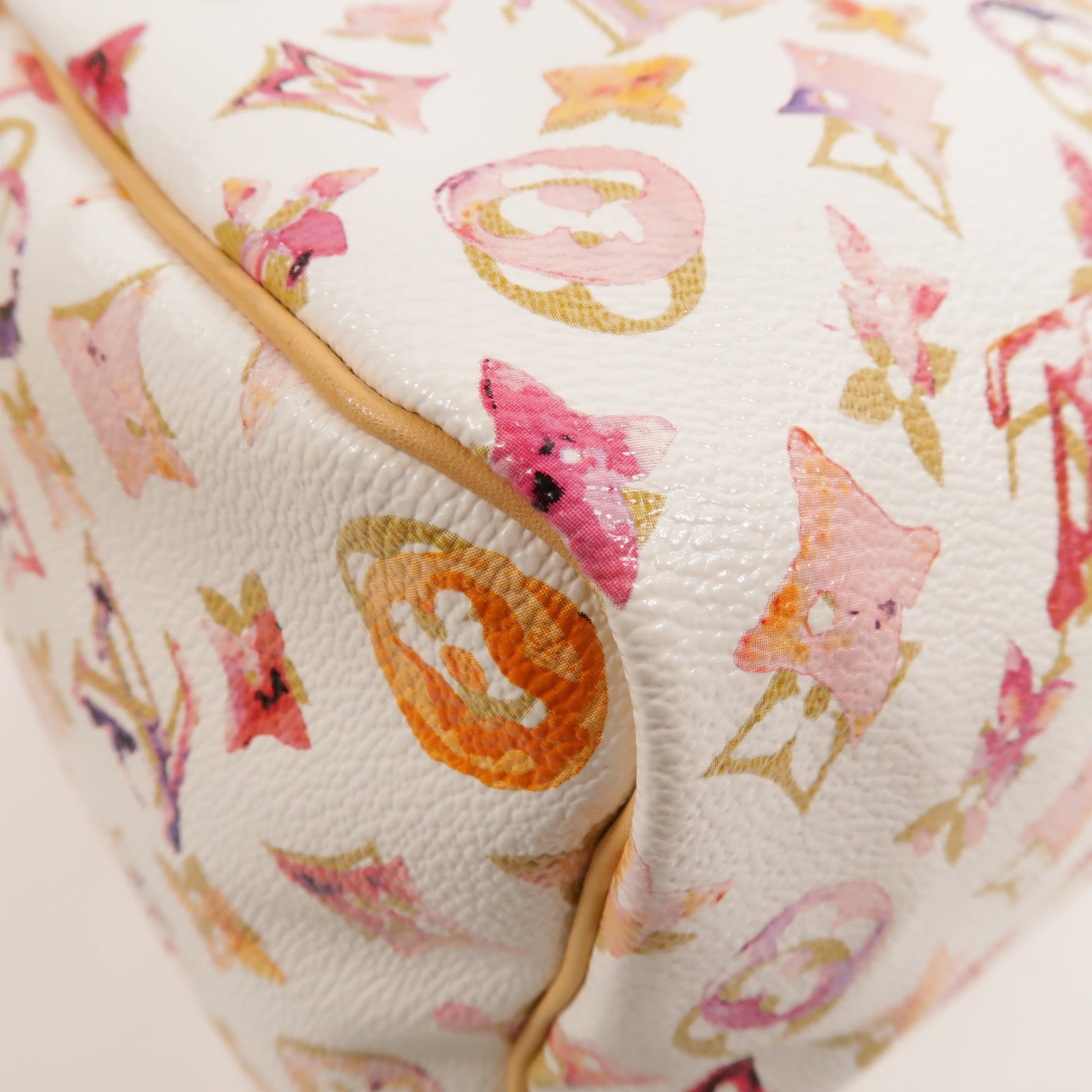 LOUIS VUITTON Watercolor Monogram Aquarelle Speedy 35手挽袋