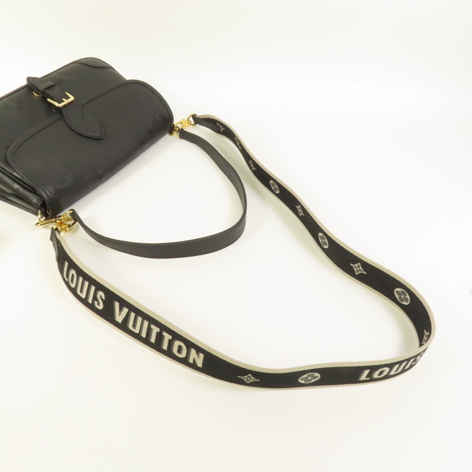 LOUIS VUITTON Monogram Empreinte Diane金扣肩背袋