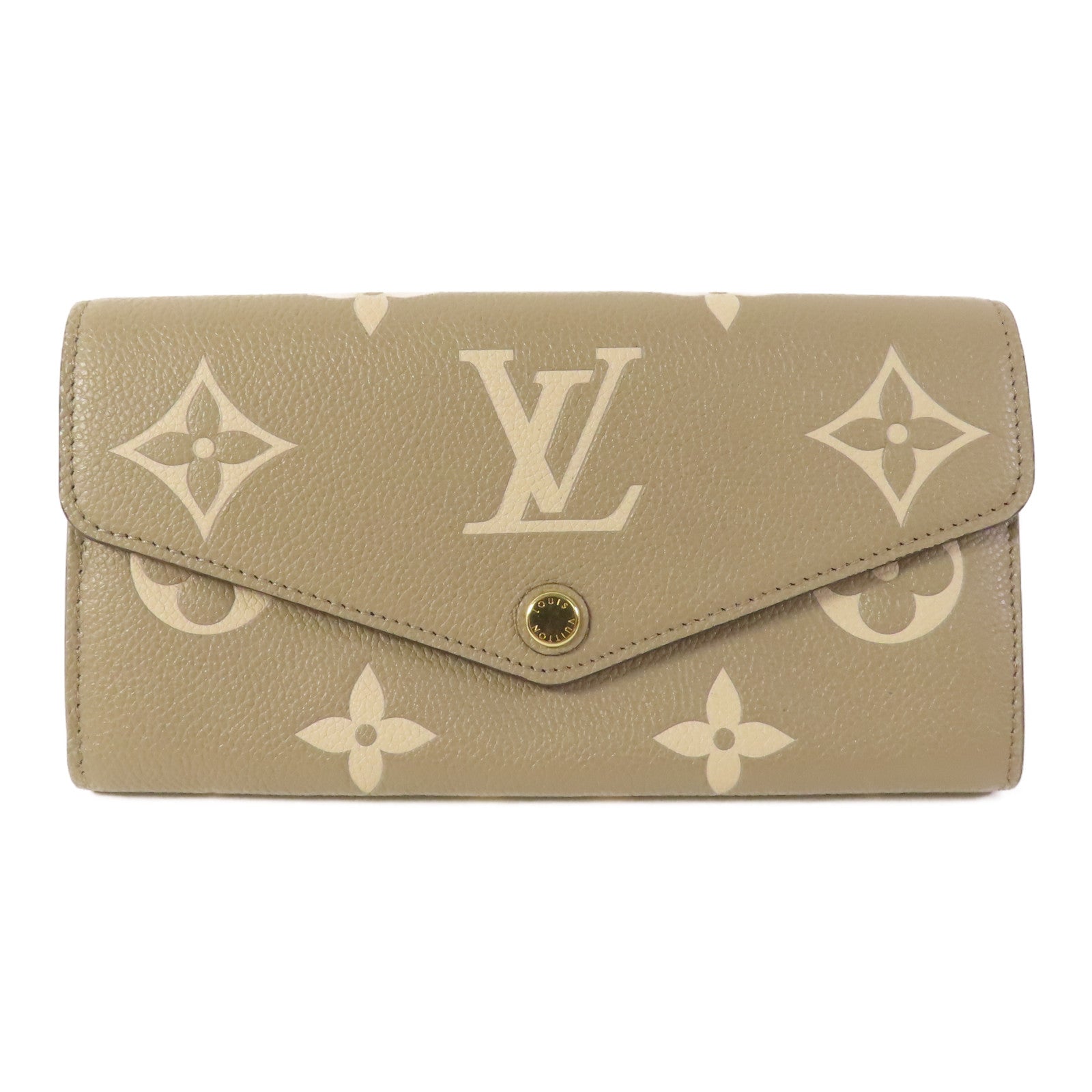 LOUIS VUITTON Mono-Empreinte Sarah長錢包