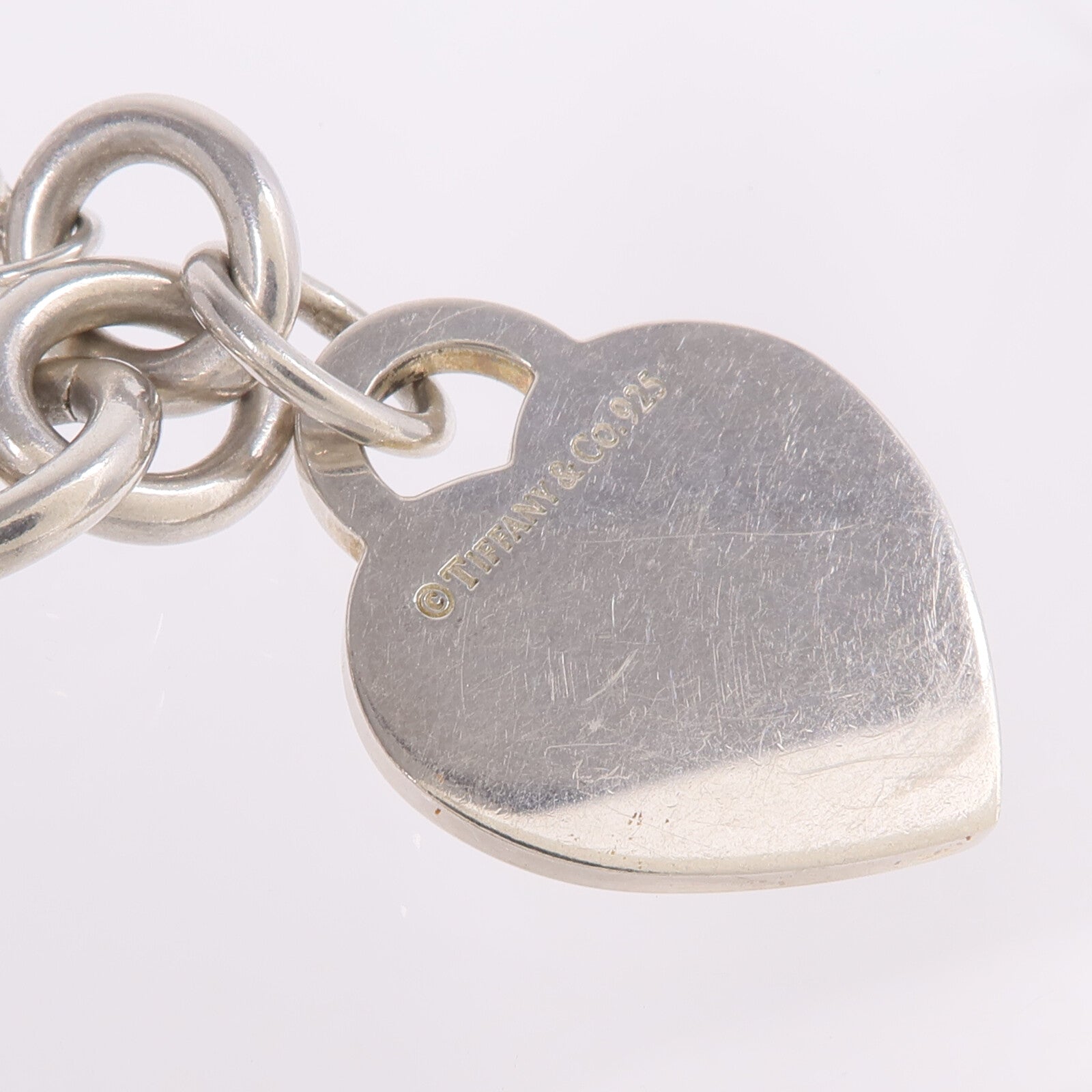 TIFFANY＆CO 925純銀Return to Tiffany Heart Tag Necklace項鍊