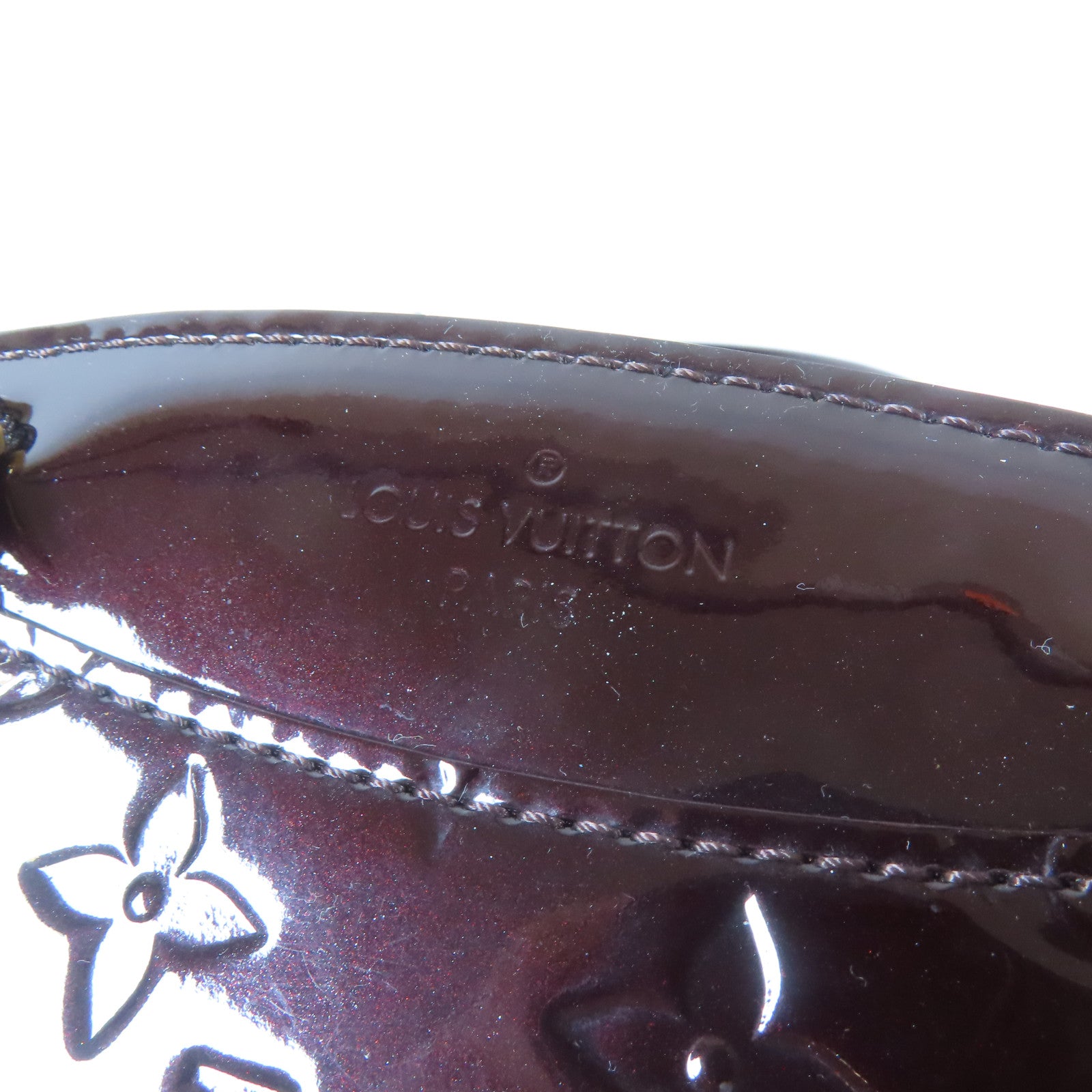 LOUIS VUITTON 【激減優惠】Vernis Brera PM金扣手挽肩背兩用袋啡色