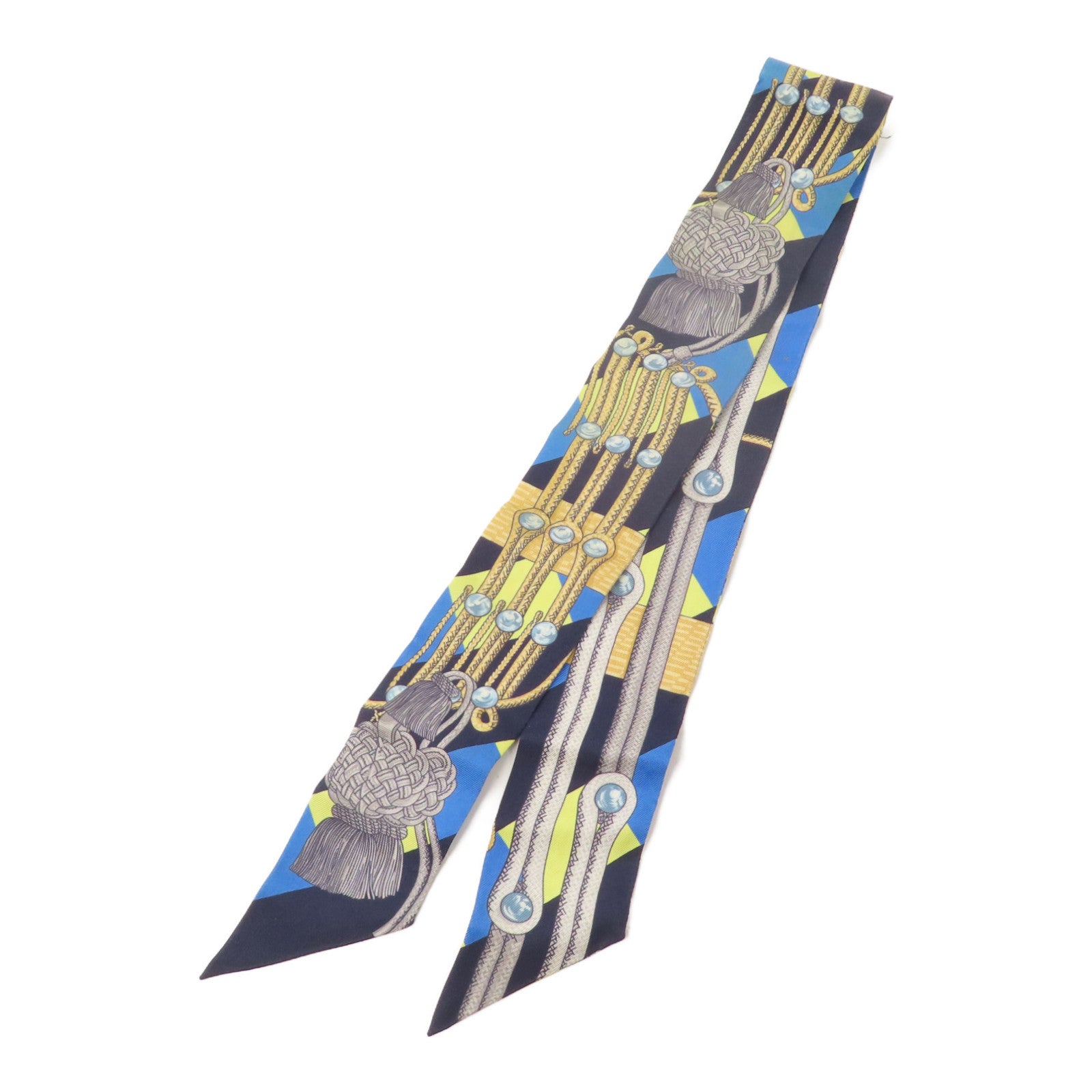 HERMES 絲質Twilly絲巾