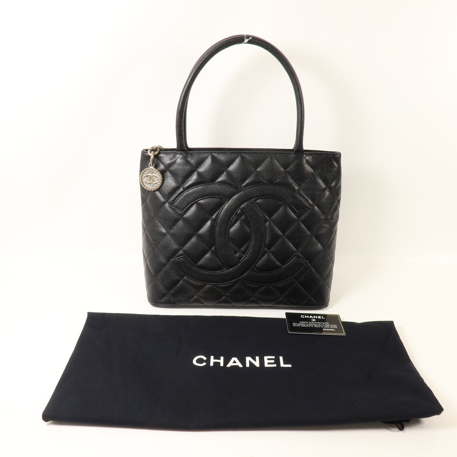 CHANEL 牛皮皮革Vintage Tote Bag手挽袋