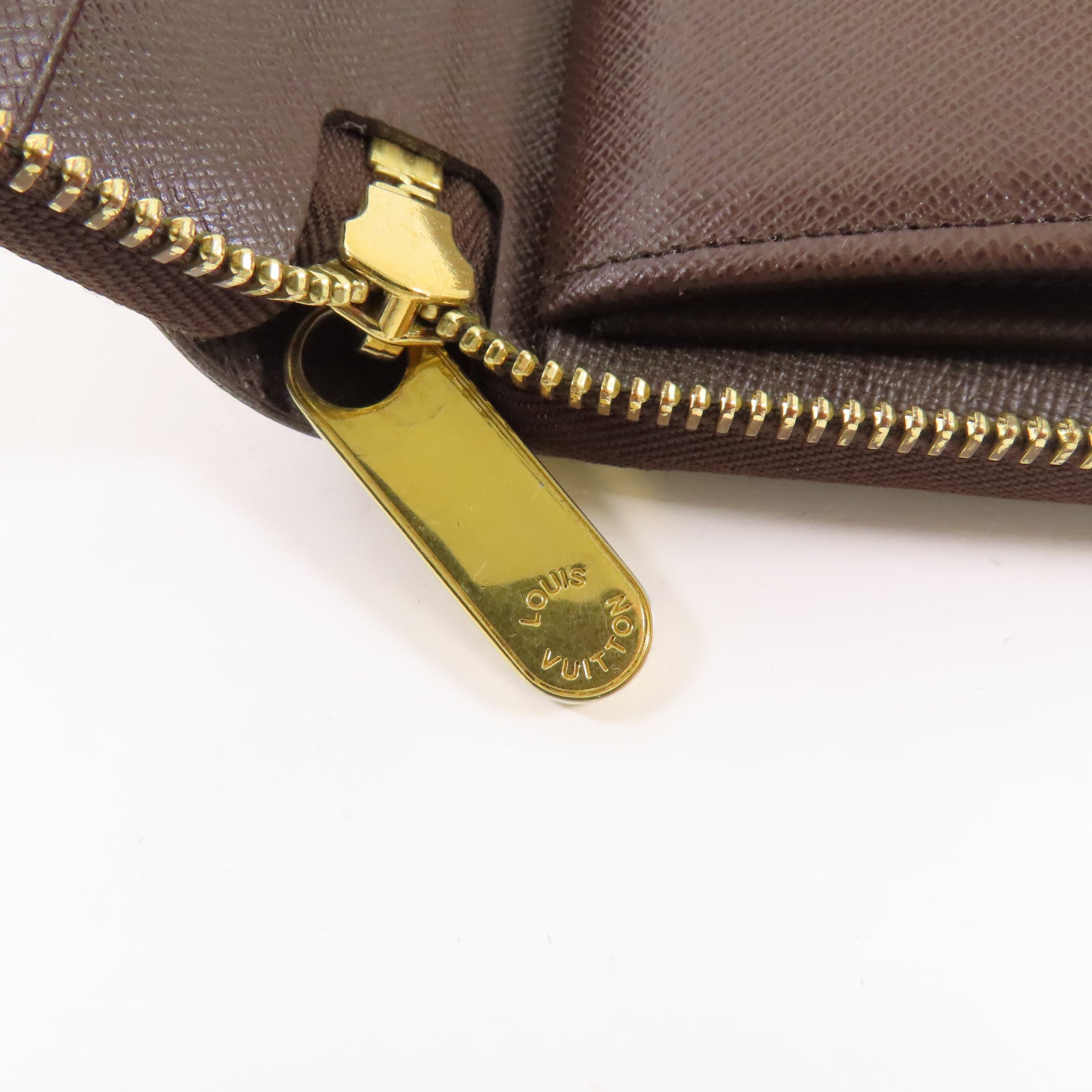 LOUIS VUITTON Damier Zippy Organizer金扣長錢包