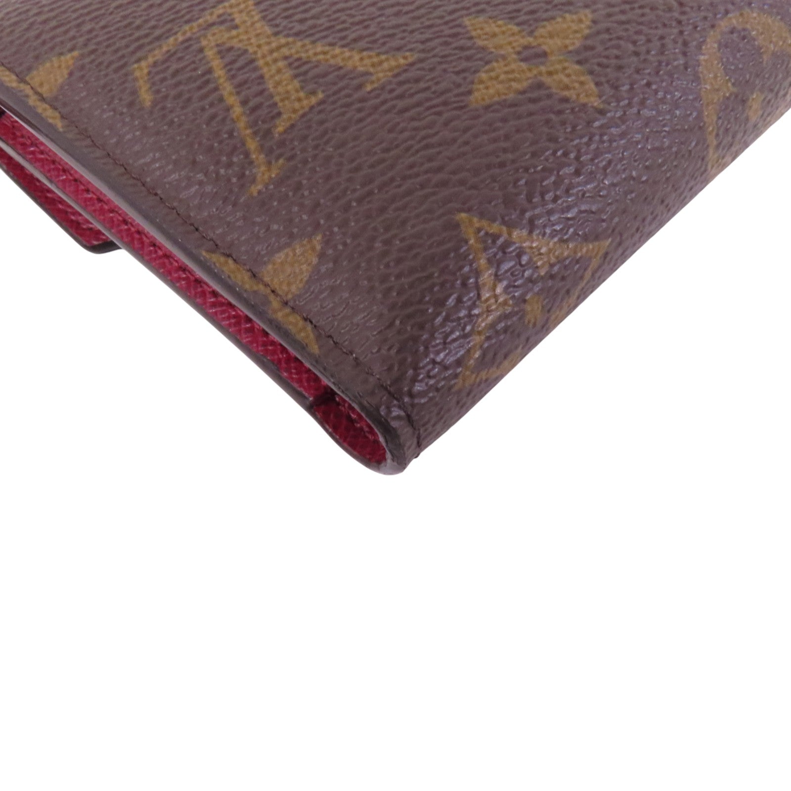 LOUIS VUITTON Monogram Victorine Wallet金扣短錢包