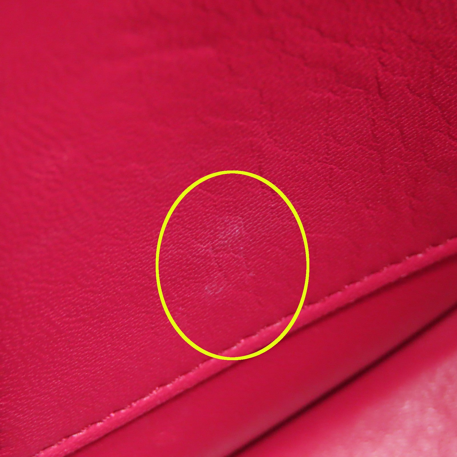 CELINE 牛皮皮革Shoulder Bag银扣肩背袋红色