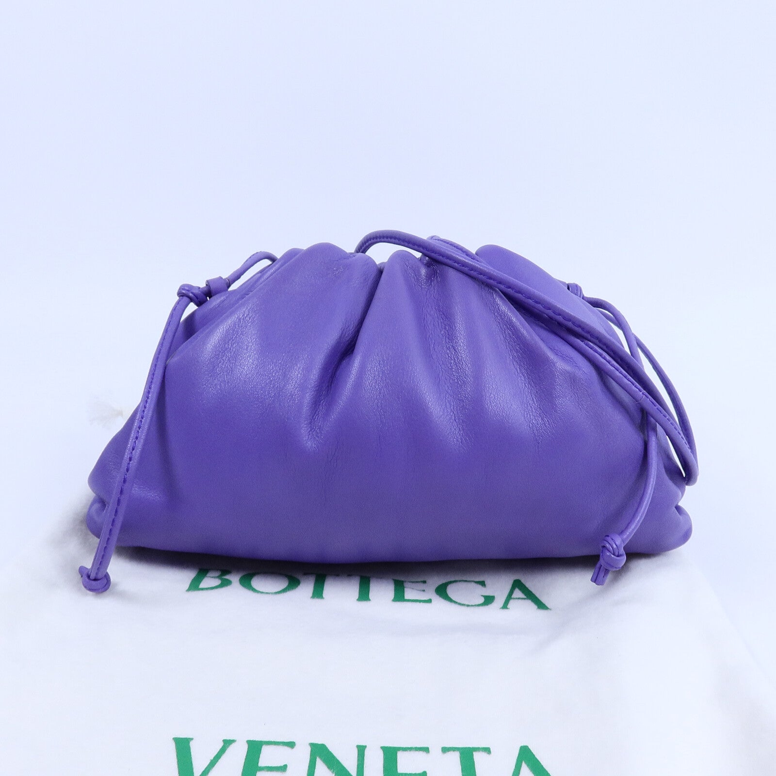 BOTTEGA VENETA 羊皮皮革The Mini Pouch肩背袋