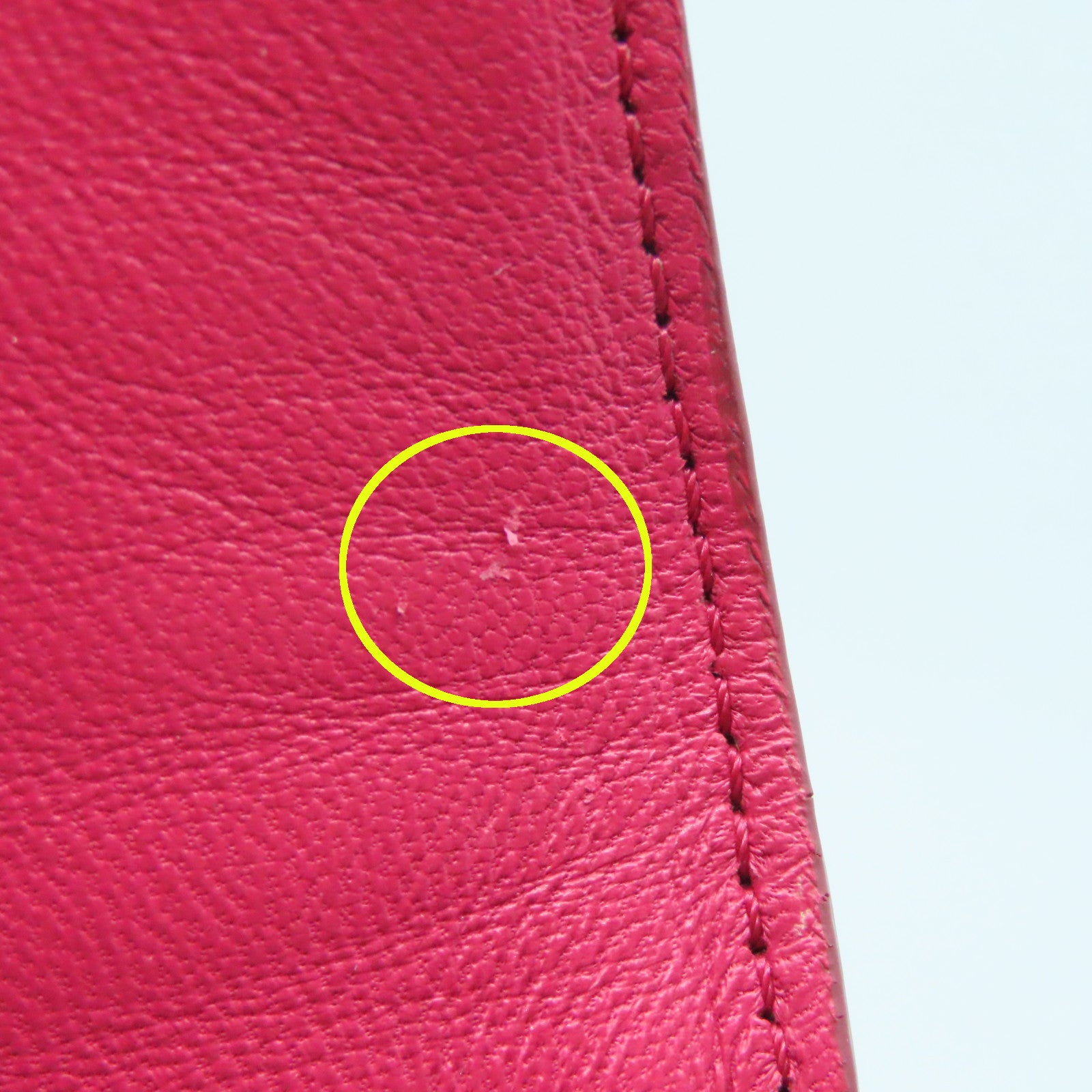 CELINE 牛皮皮革Shoulder Bag银扣肩背袋红色